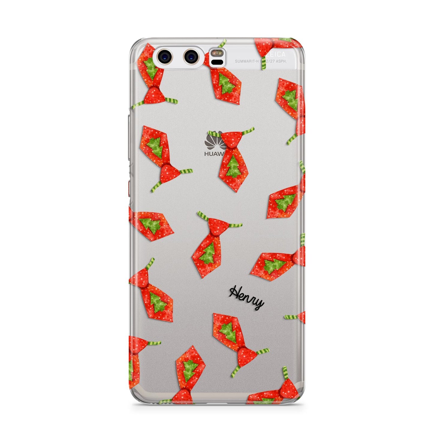 Christmas Tie Pattern Huawei P10 Phone Case