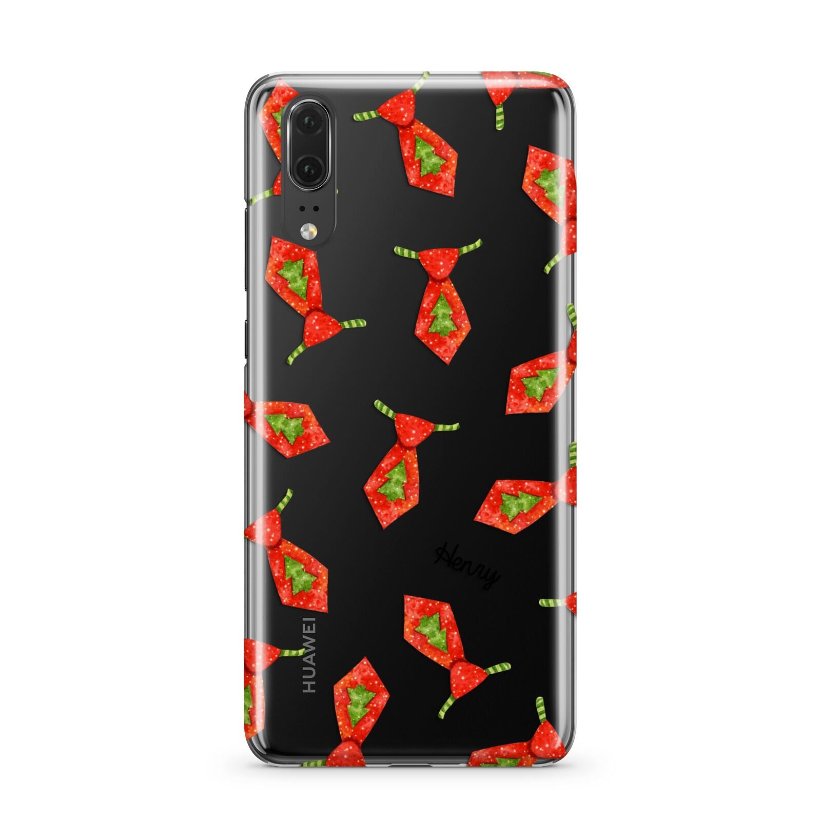 Christmas Tie Pattern Huawei P20 Phone Case