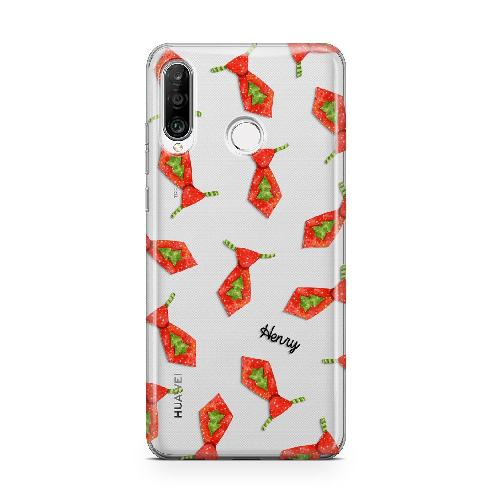 Christmas Tie Pattern Huawei P30 Lite Phone Case