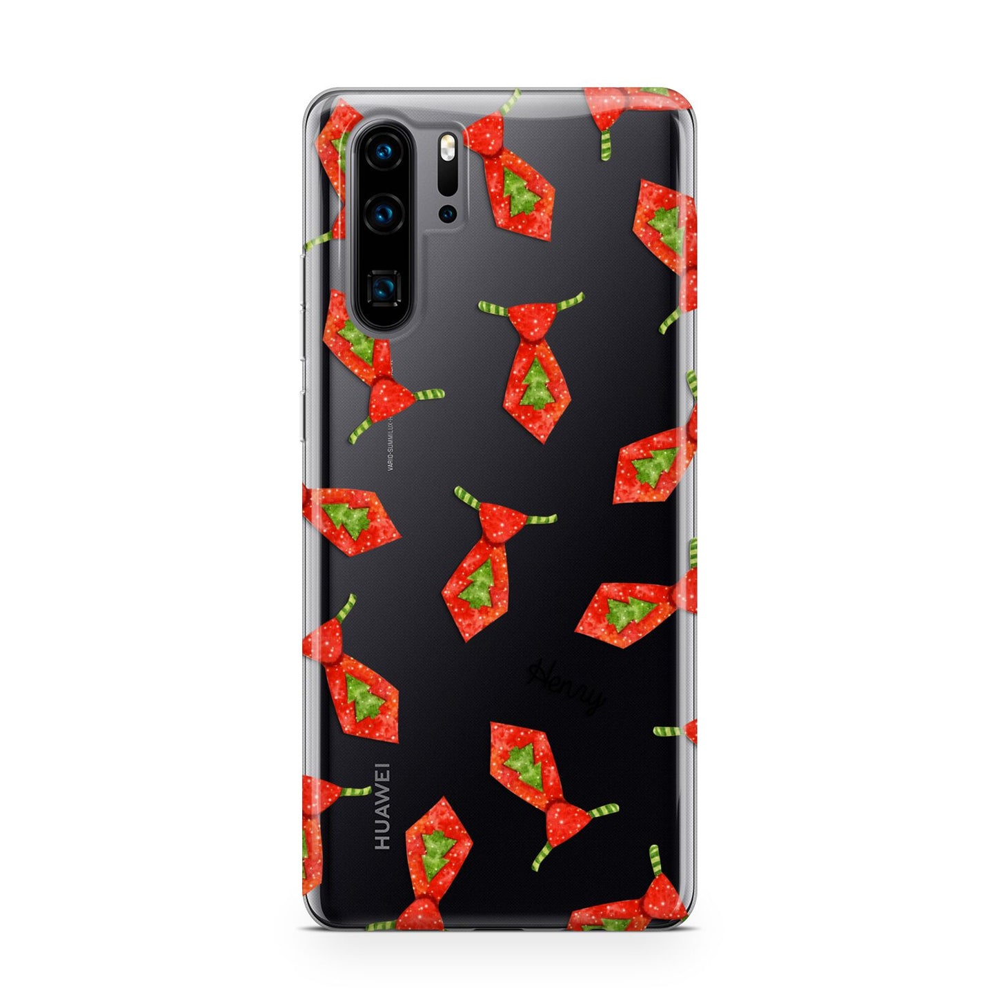 Christmas Tie Pattern Huawei P30 Pro Phone Case