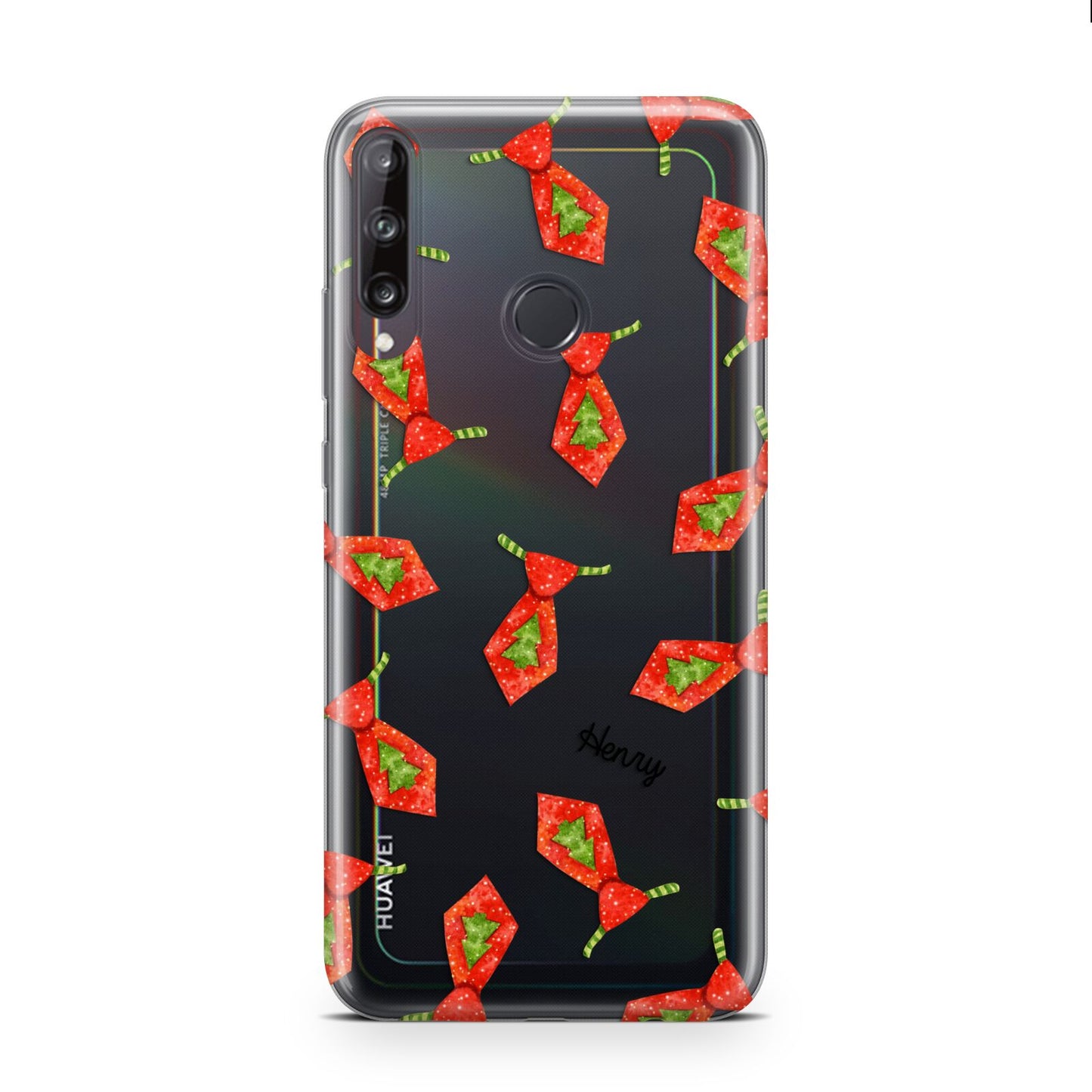 Christmas Tie Pattern Huawei P40 Lite E Phone Case