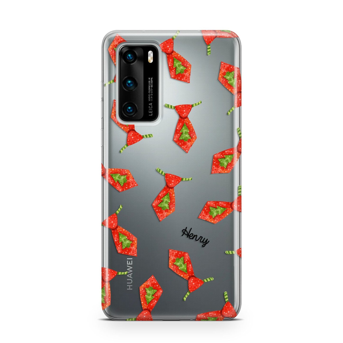 Christmas Tie Pattern Huawei P40 Phone Case