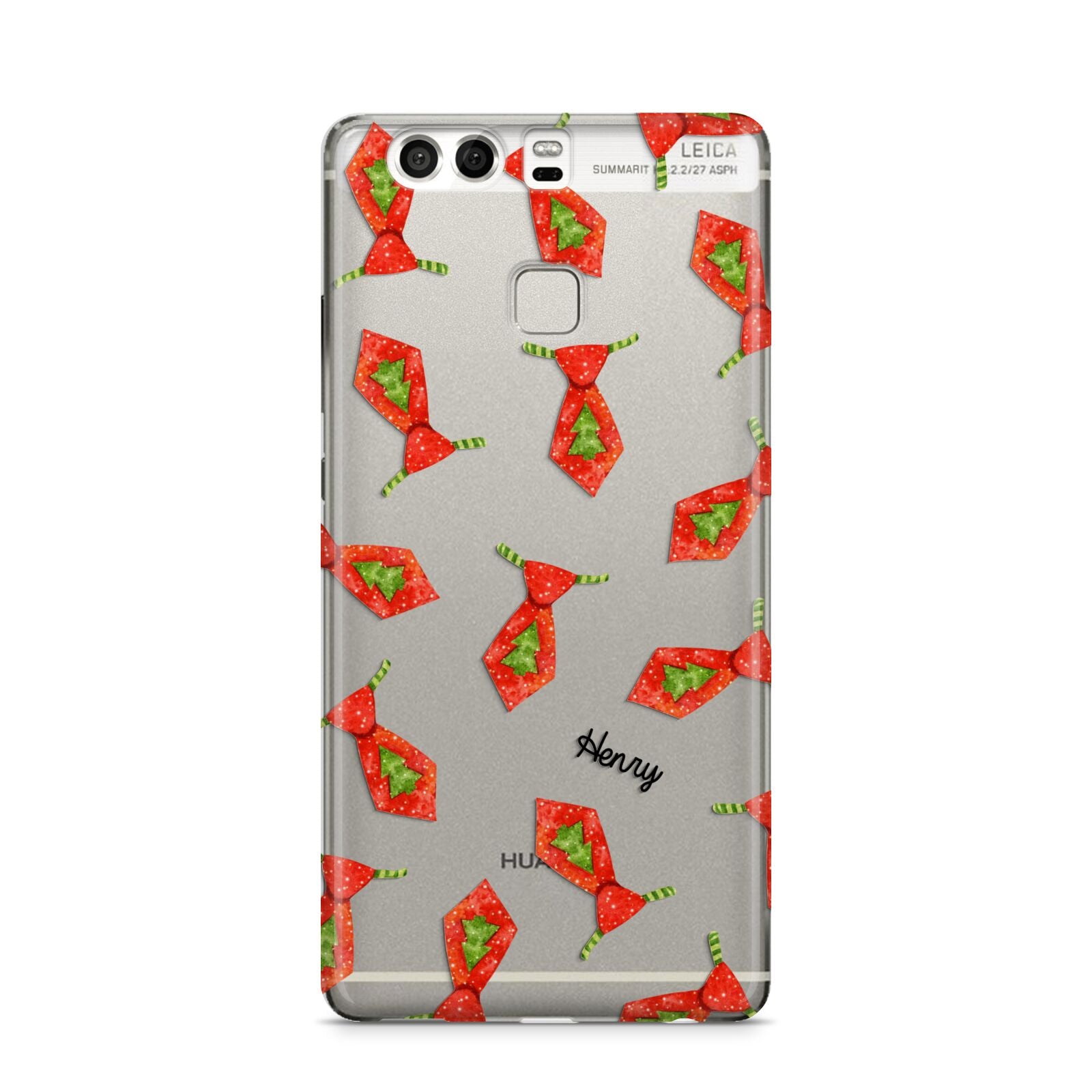 Christmas Tie Pattern Huawei P9 Case