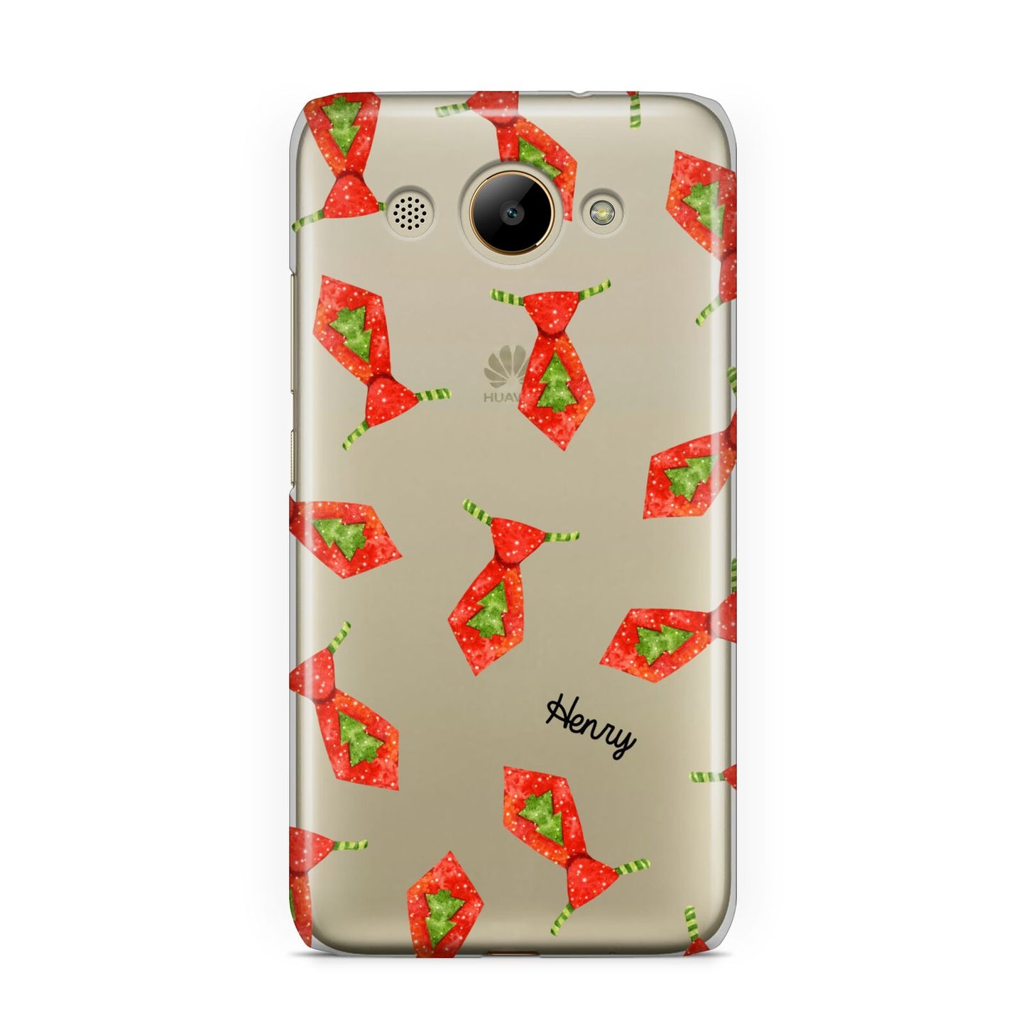 Christmas Tie Pattern Huawei Y3 2017