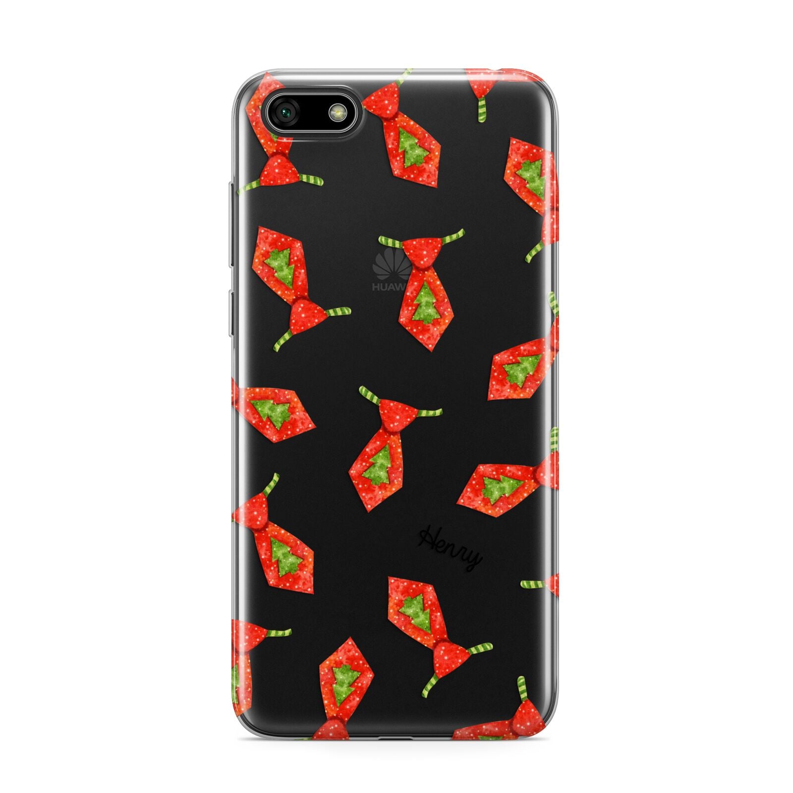 Christmas Tie Pattern Huawei Y5 Prime 2018 Phone Case