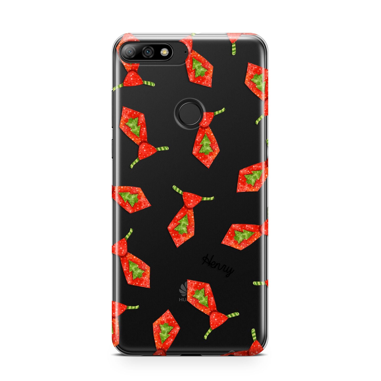 Christmas Tie Pattern Huawei Y7 2018