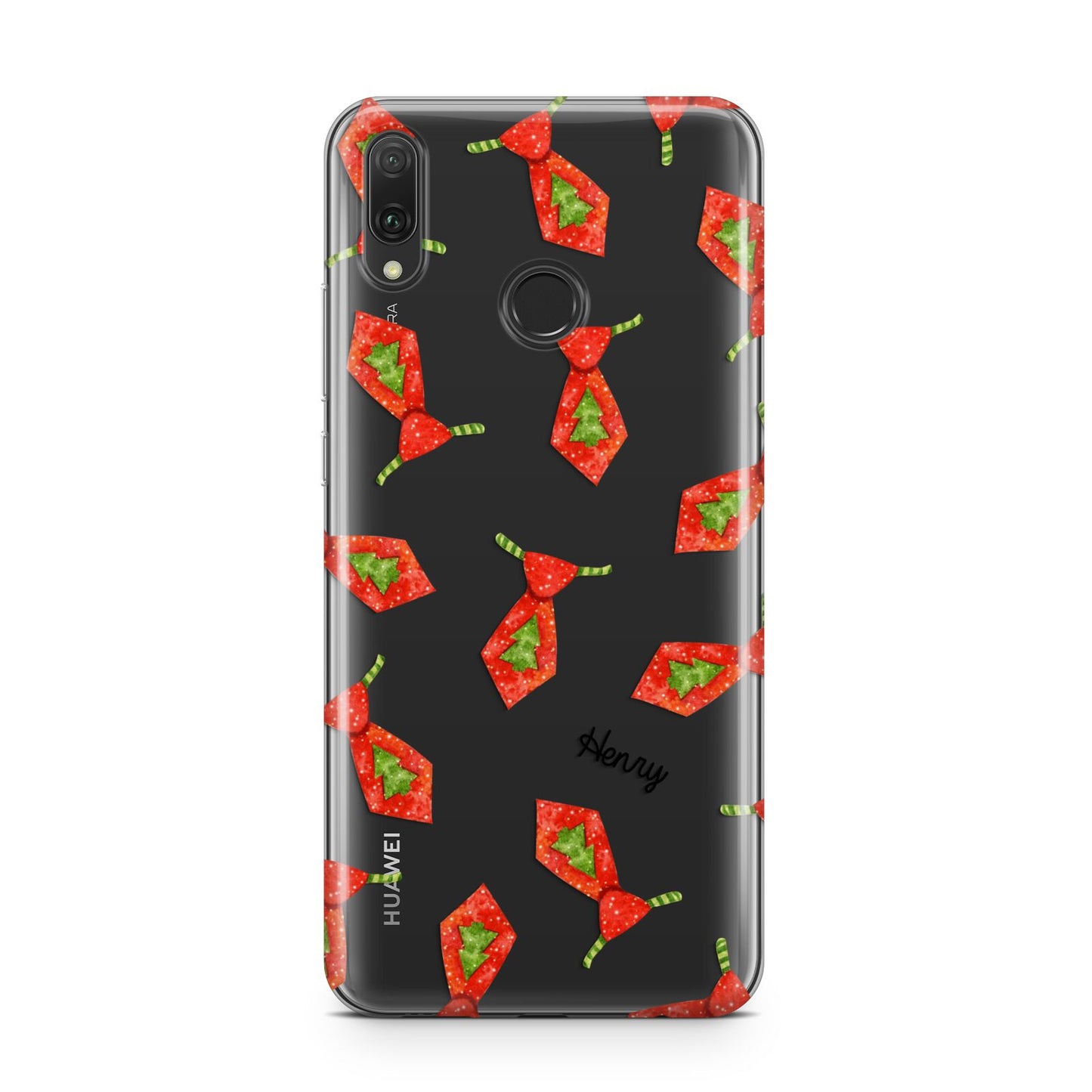 Christmas Tie Pattern Huawei Y9 2019