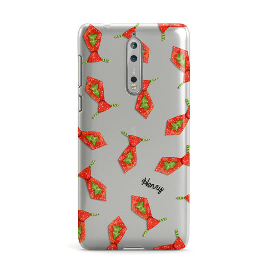 Christmas Tie Pattern Nokia Case