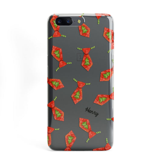 Christmas Tie Pattern OnePlus Case