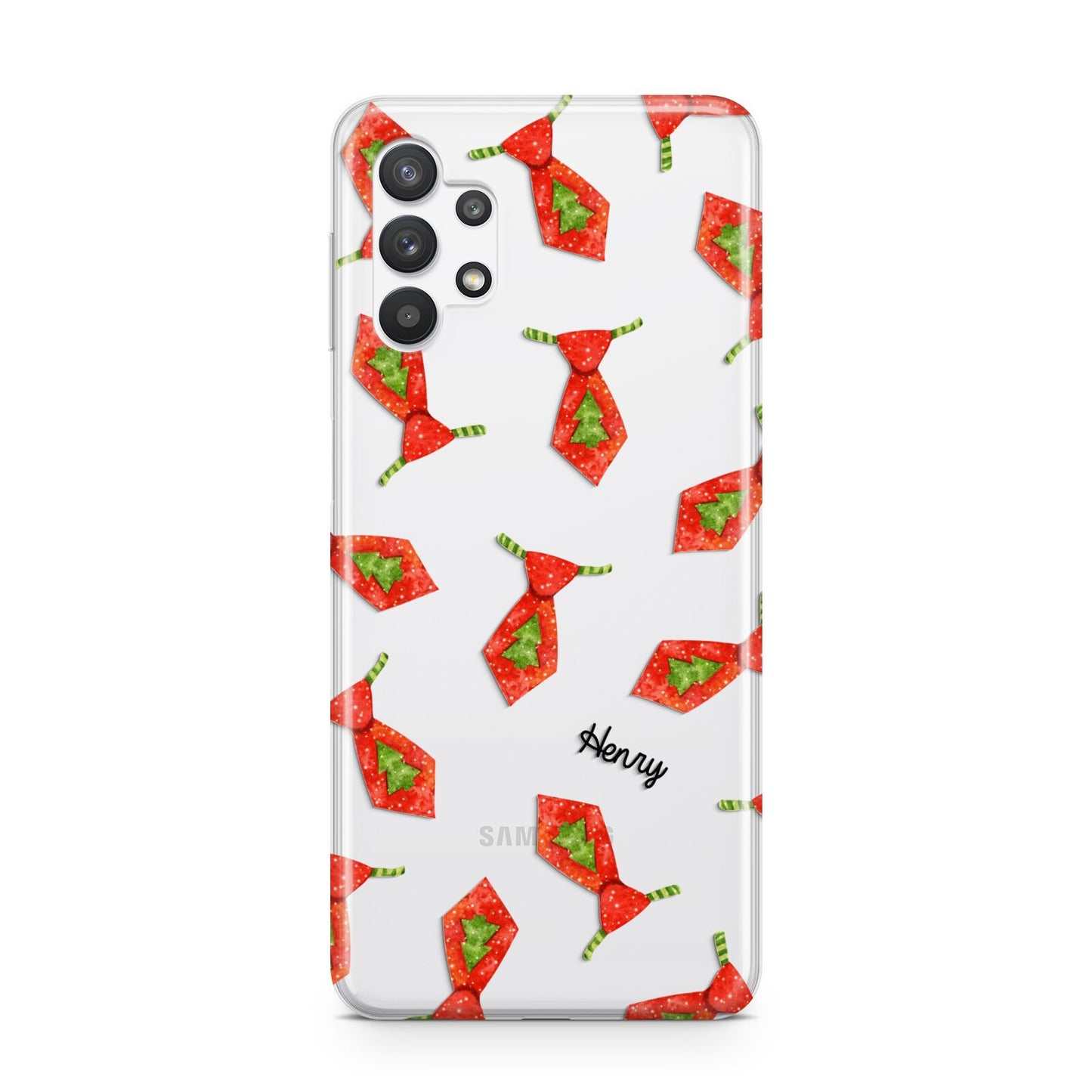 Christmas Tie Pattern Samsung A32 5G Case