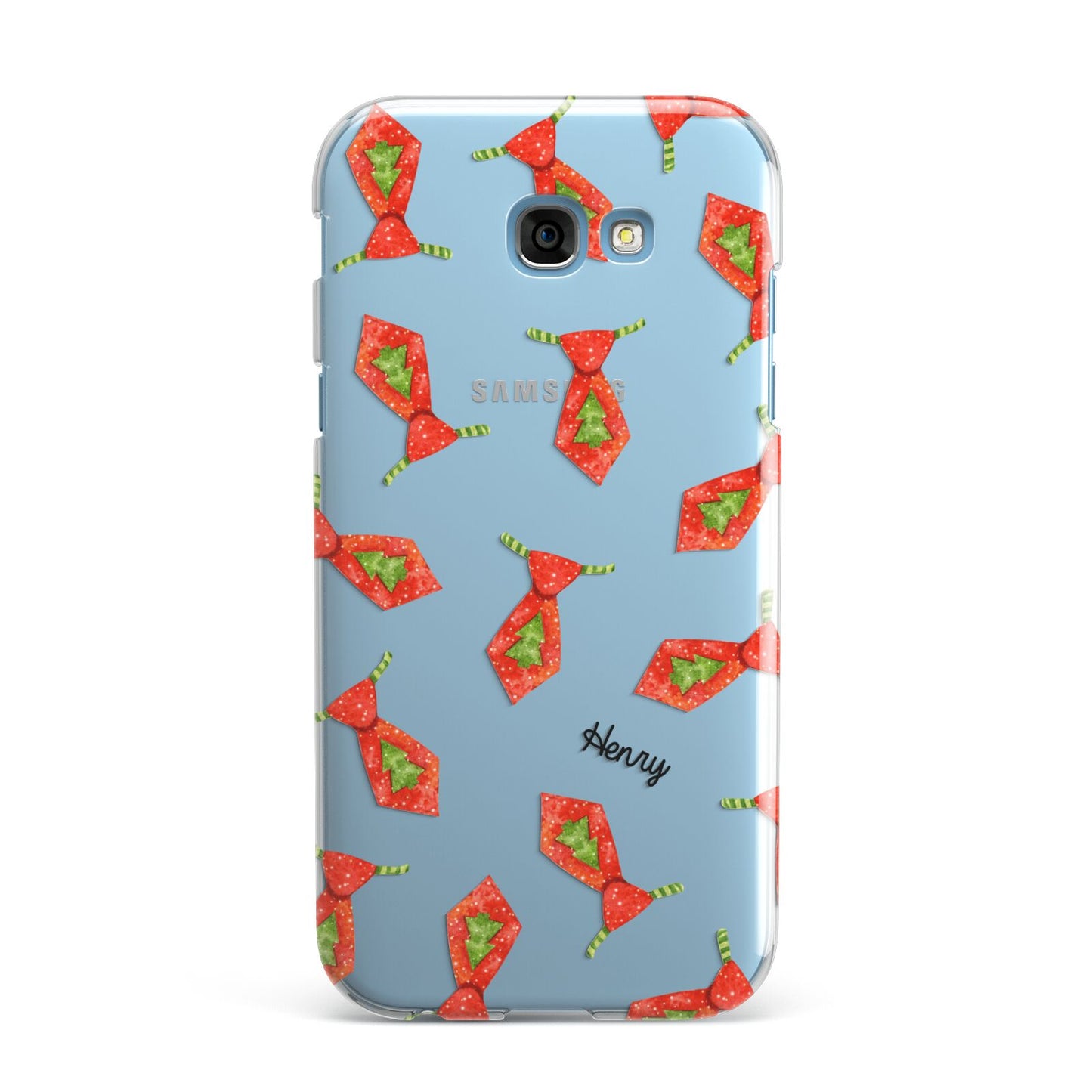 Christmas Tie Pattern Samsung Galaxy A7 2017 Case