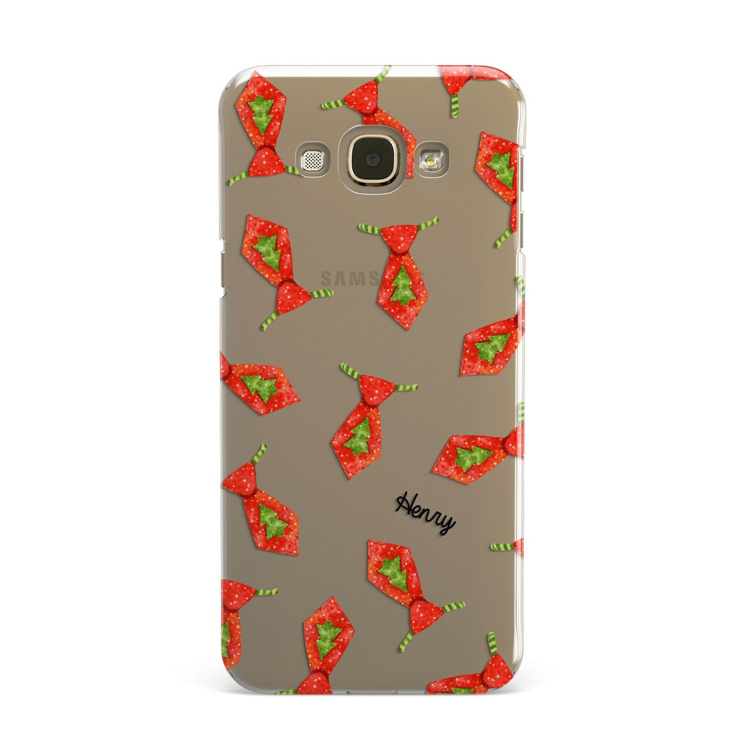 Christmas Tie Pattern Samsung Galaxy A8 Case