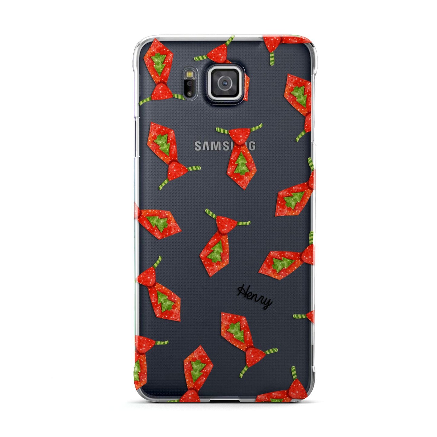 Christmas Tie Pattern Samsung Galaxy Alpha Case