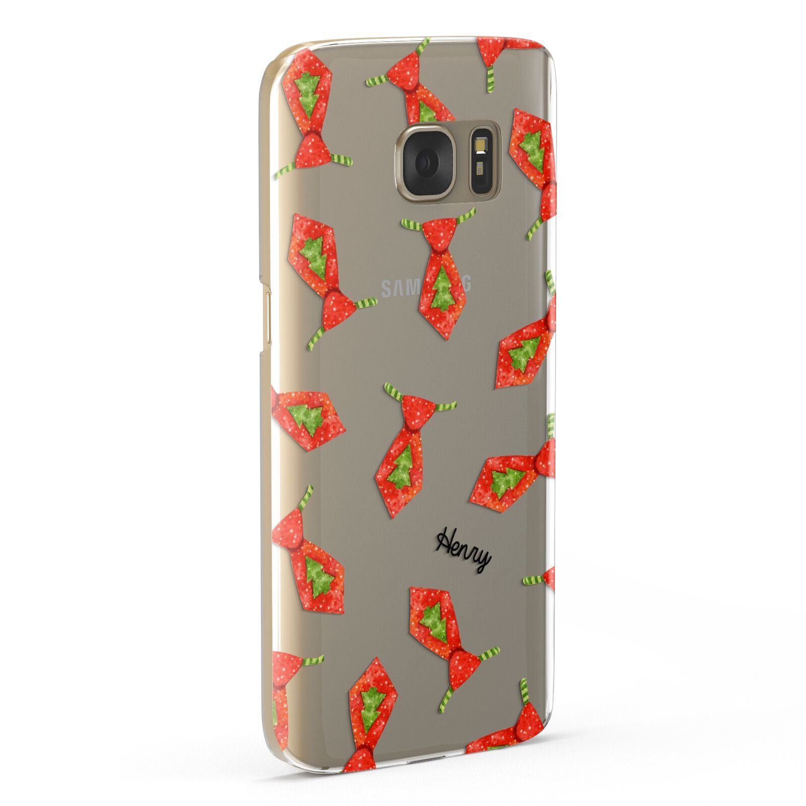 Christmas Tie Pattern Samsung Galaxy Case Fourty Five Degrees