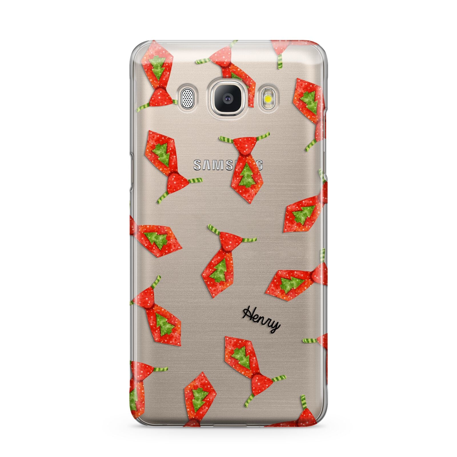 Christmas Tie Pattern Samsung Galaxy J5 2016 Case