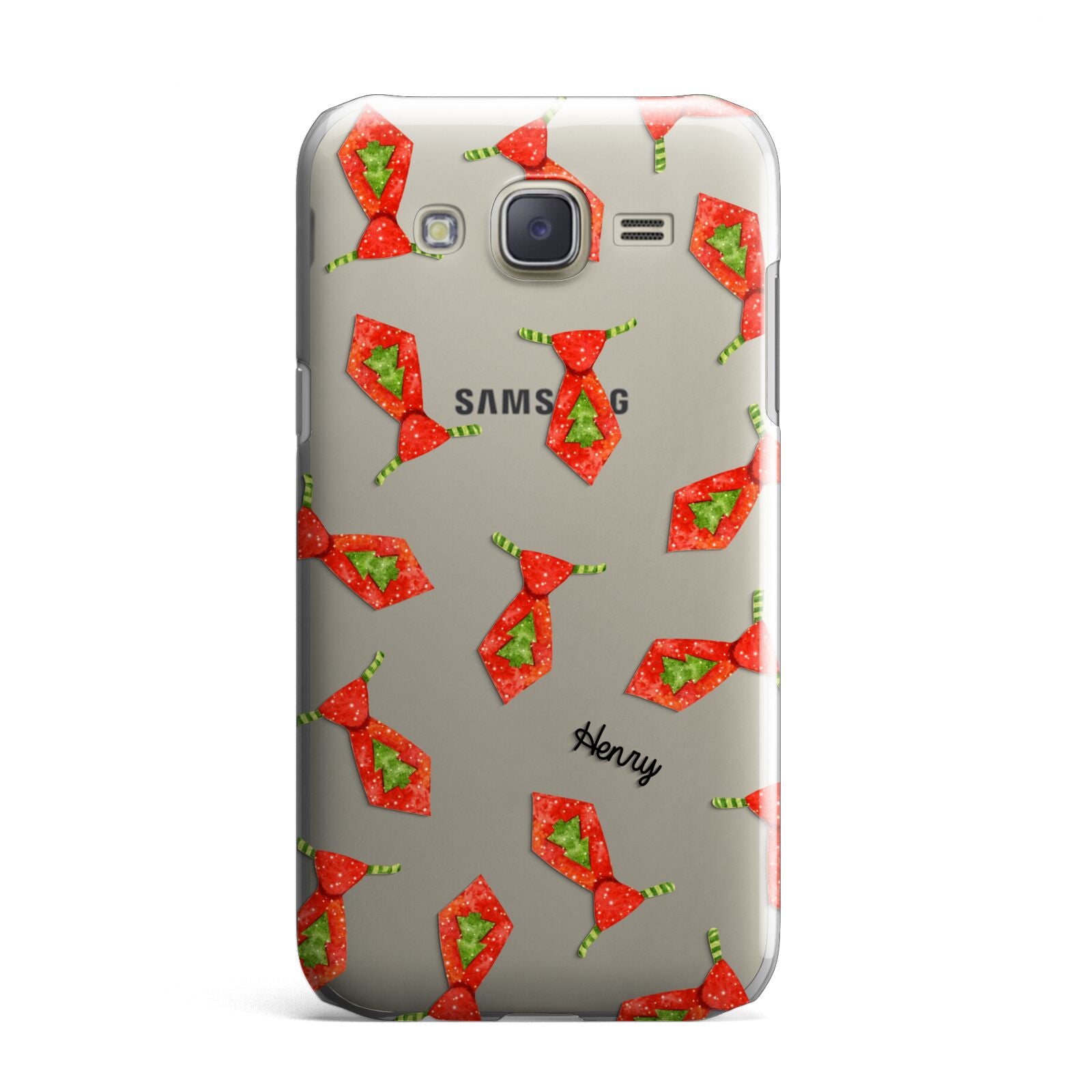 Christmas Tie Pattern Samsung Galaxy J7 Case