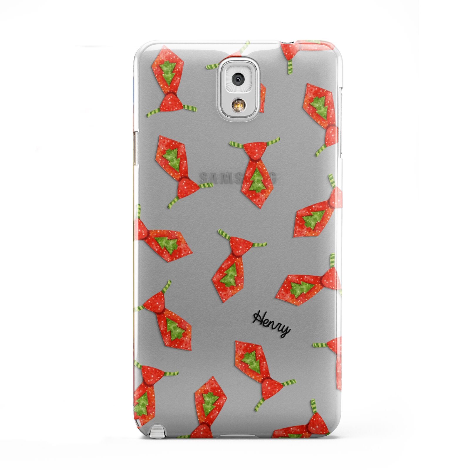 Christmas Tie Pattern Samsung Galaxy Note 3 Case