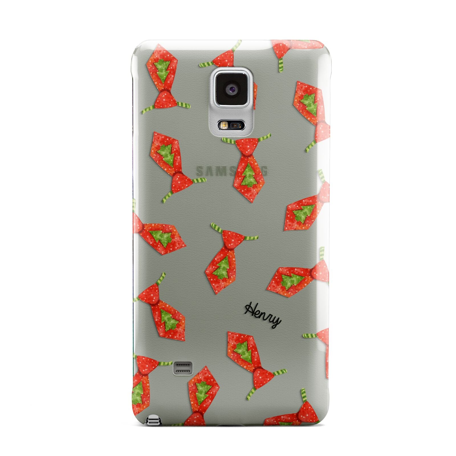 Christmas Tie Pattern Samsung Galaxy Note 4 Case