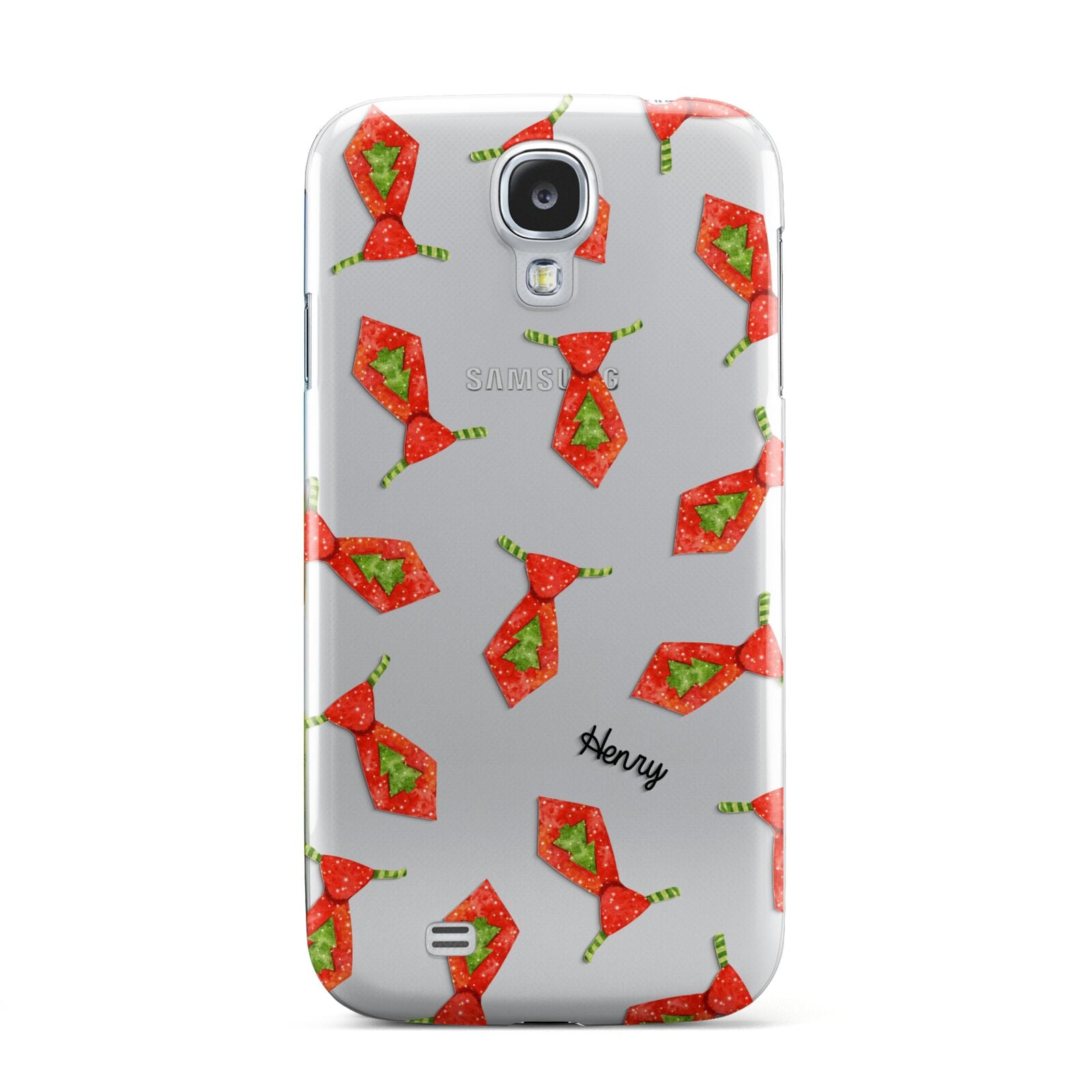 Christmas Tie Pattern Samsung Galaxy S4 Case