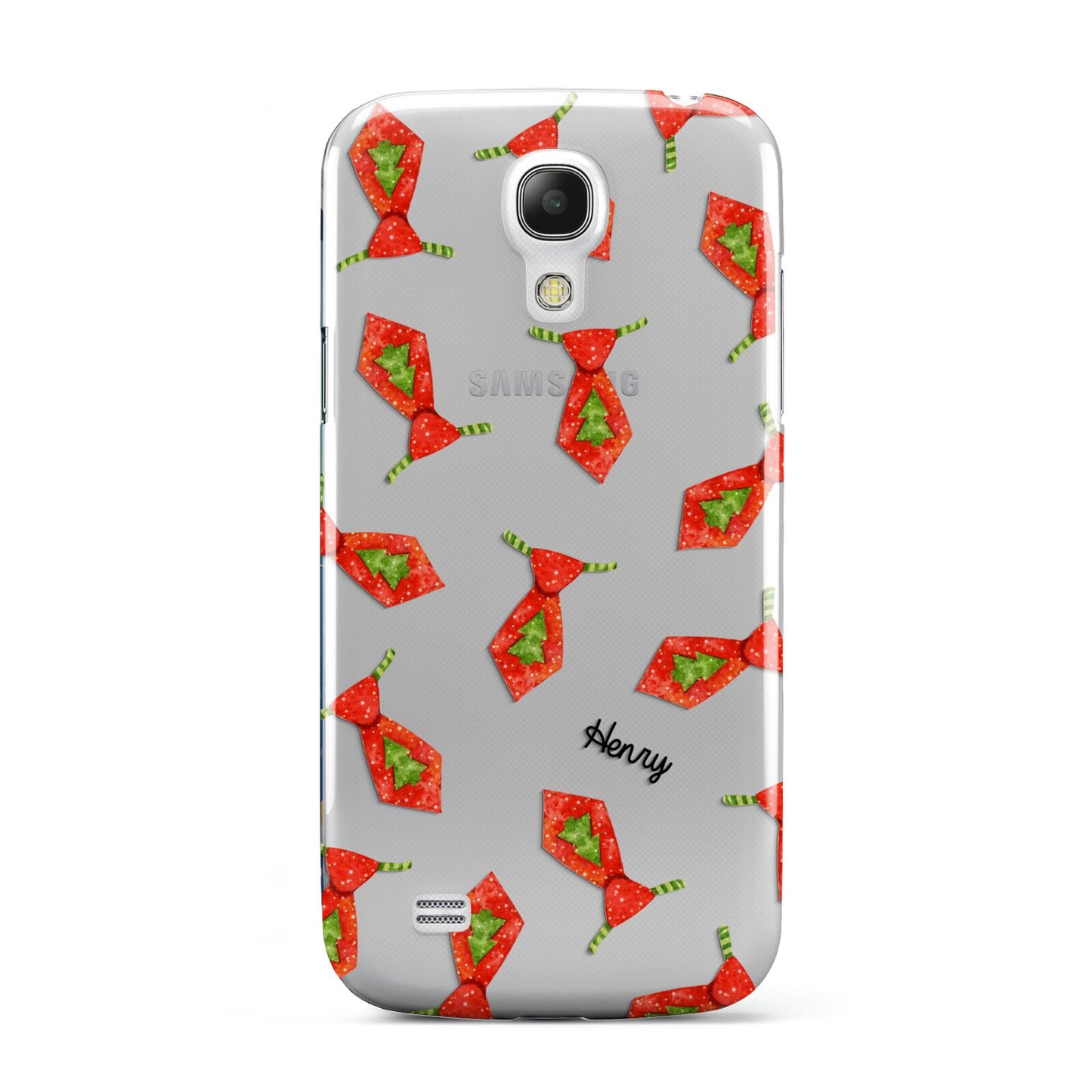 Christmas Tie Pattern Samsung Galaxy S4 Mini Case