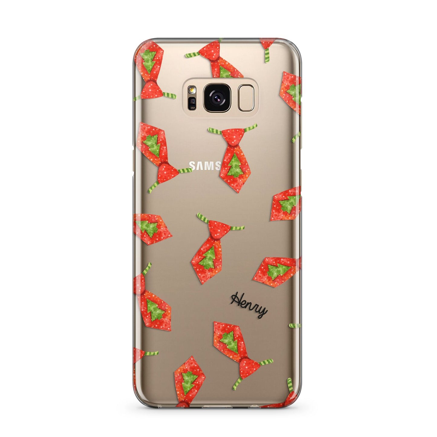 Christmas Tie Pattern Samsung Galaxy S8 Plus Case