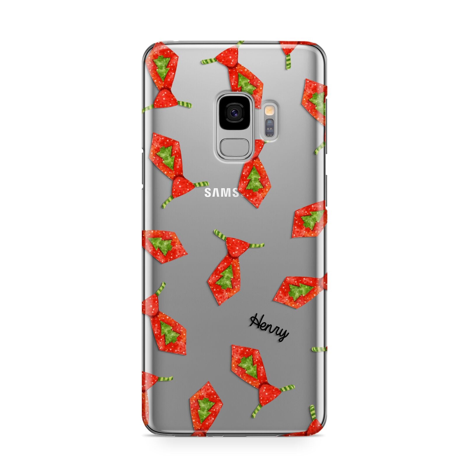 Christmas Tie Pattern Samsung Galaxy S9 Case