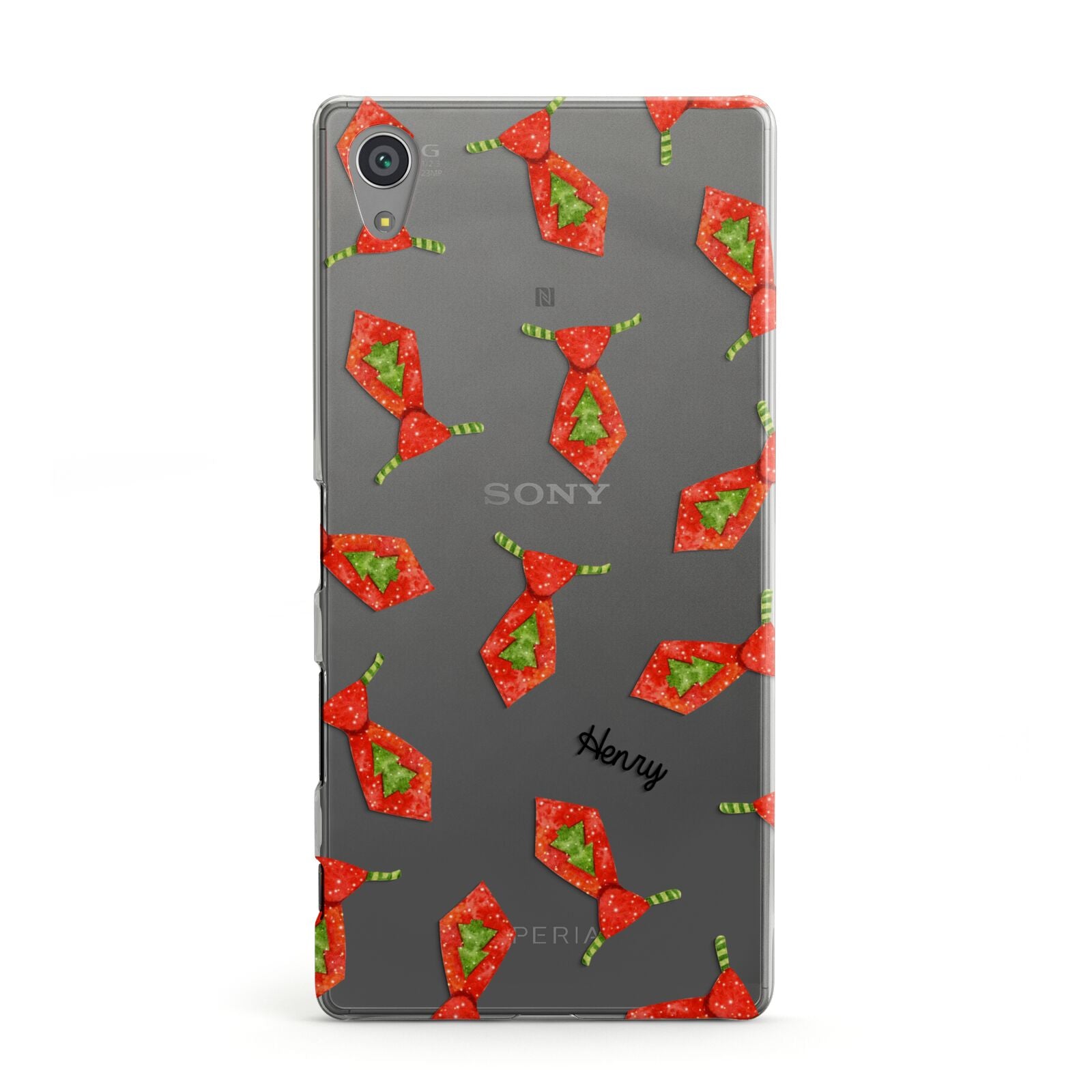 Christmas Tie Pattern Sony Xperia Case