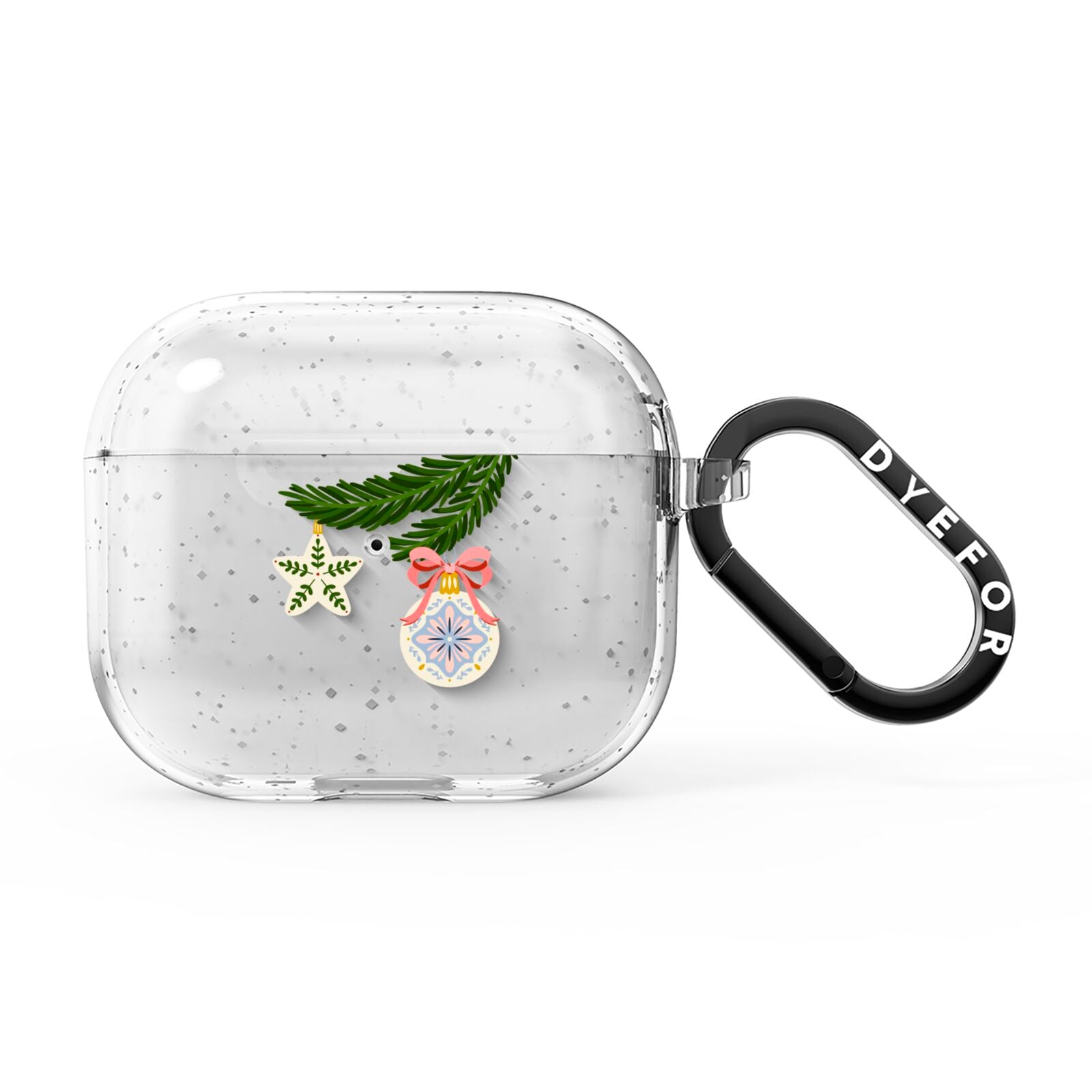 Christmas Tree Branch AirPods Glitter Case 3rd Gen