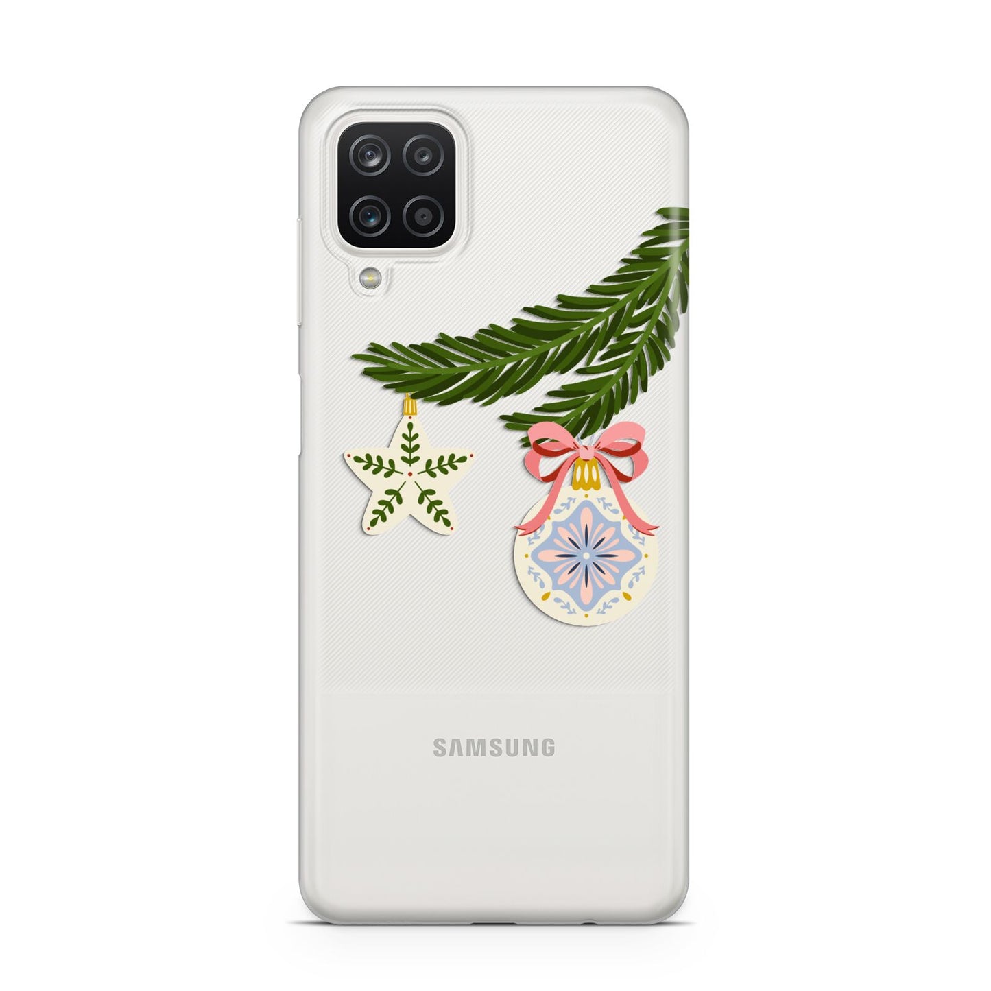 Christmas Tree Branch Samsung A12 Case