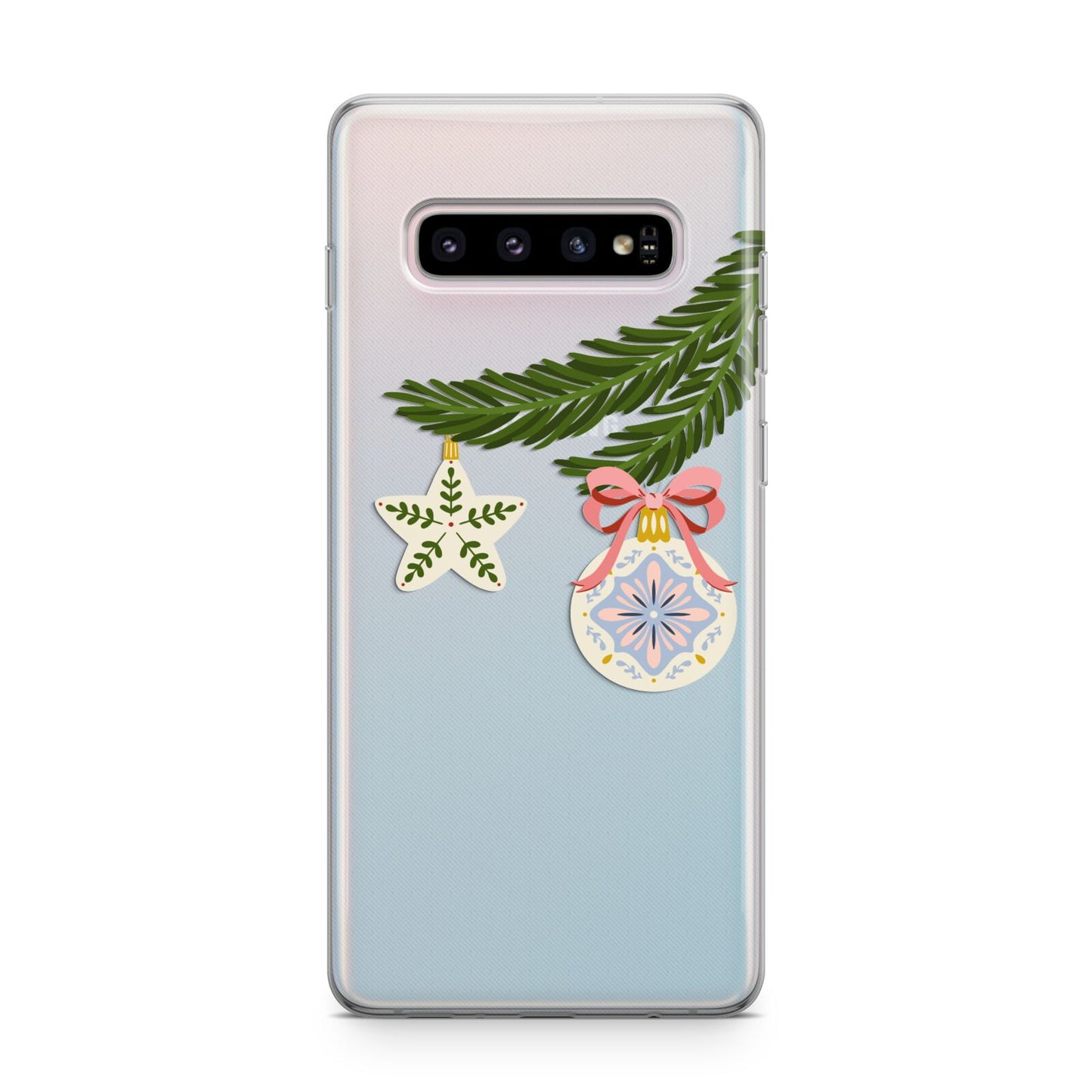 Christmas Tree Branch Samsung Galaxy S10 Plus Case