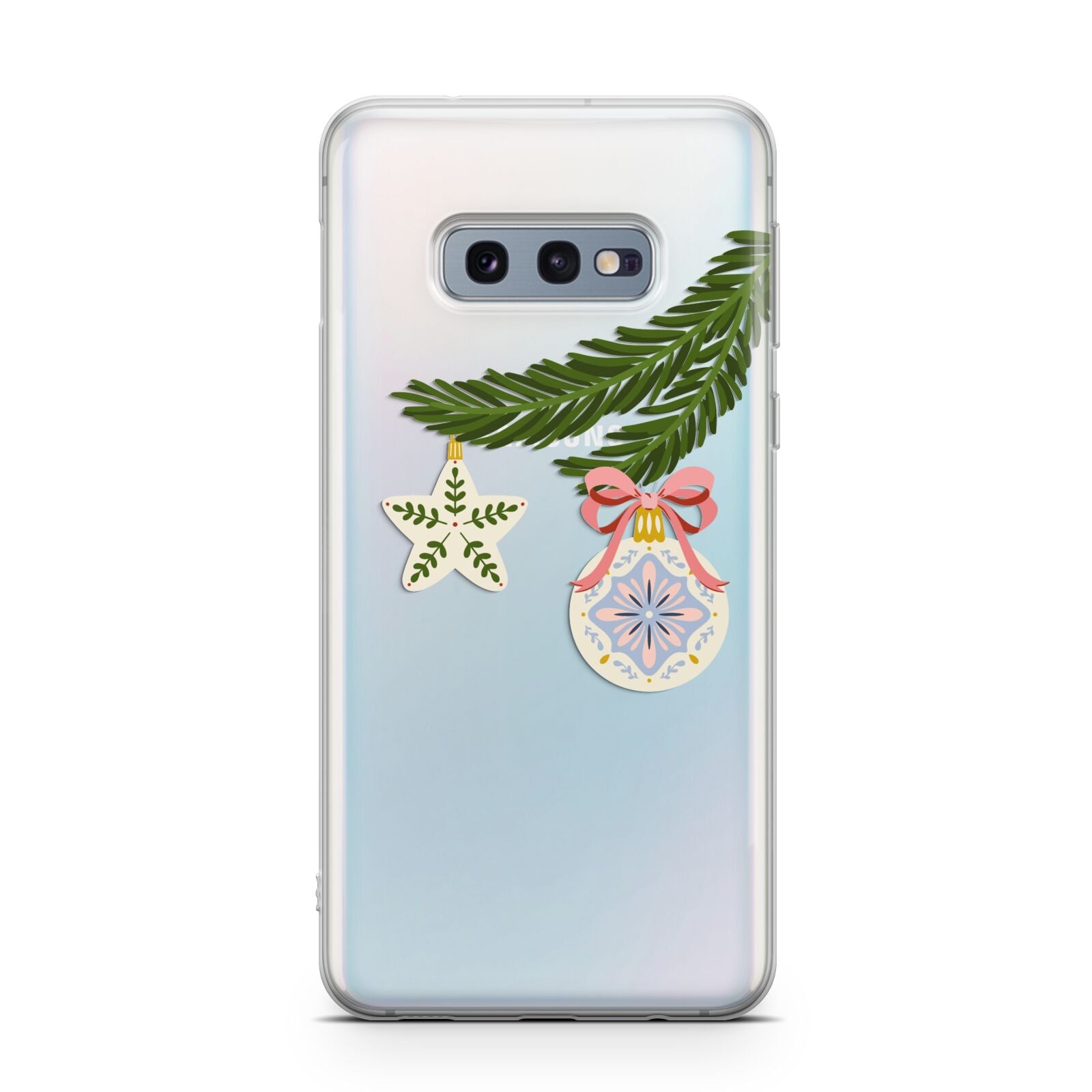 Christmas Tree Branch Samsung Galaxy S10E Case