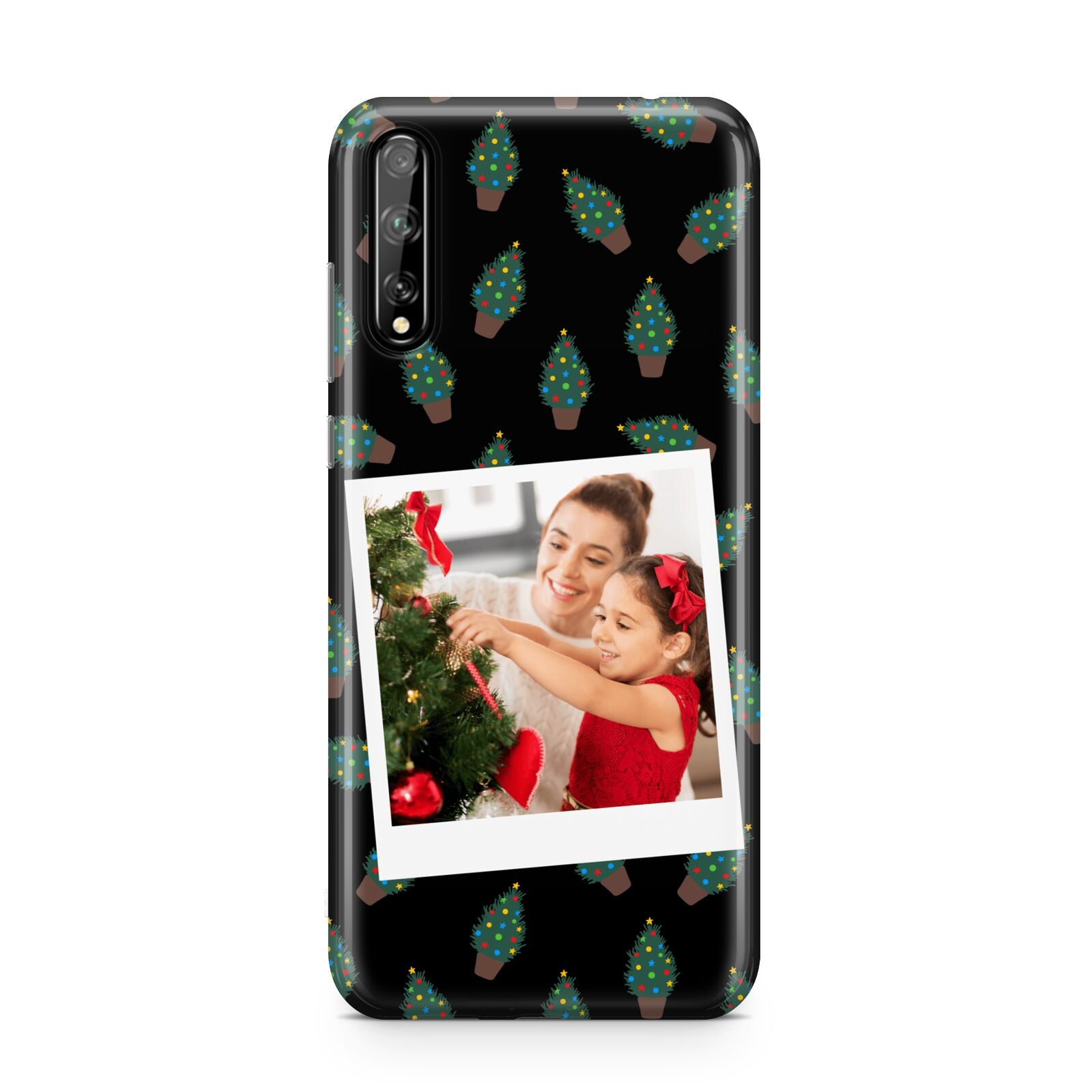 Christmas Tree Polaroid Photo Huawei Enjoy 10s Phone Case