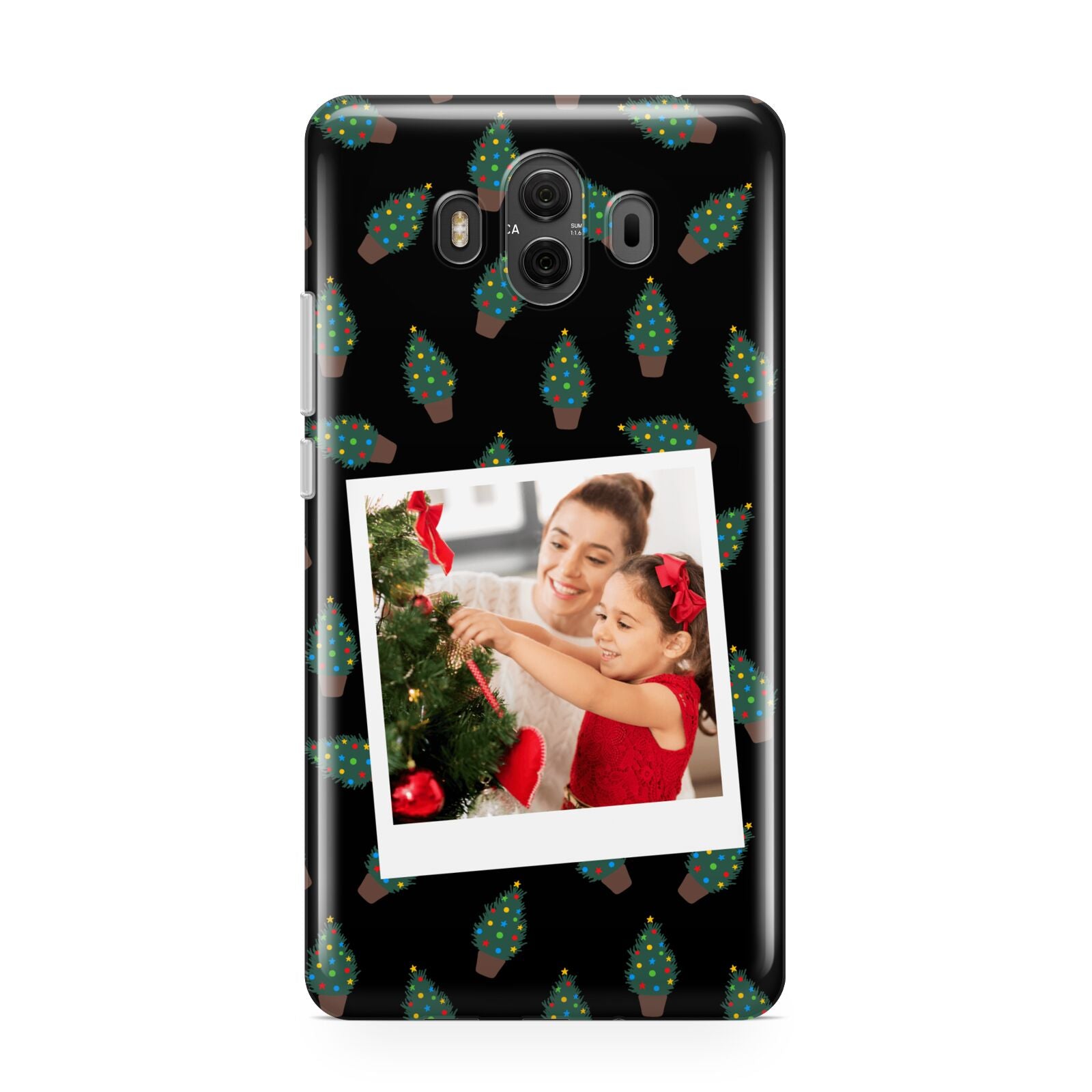 Christmas Tree Polaroid Photo Huawei Mate 10 Protective Phone Case