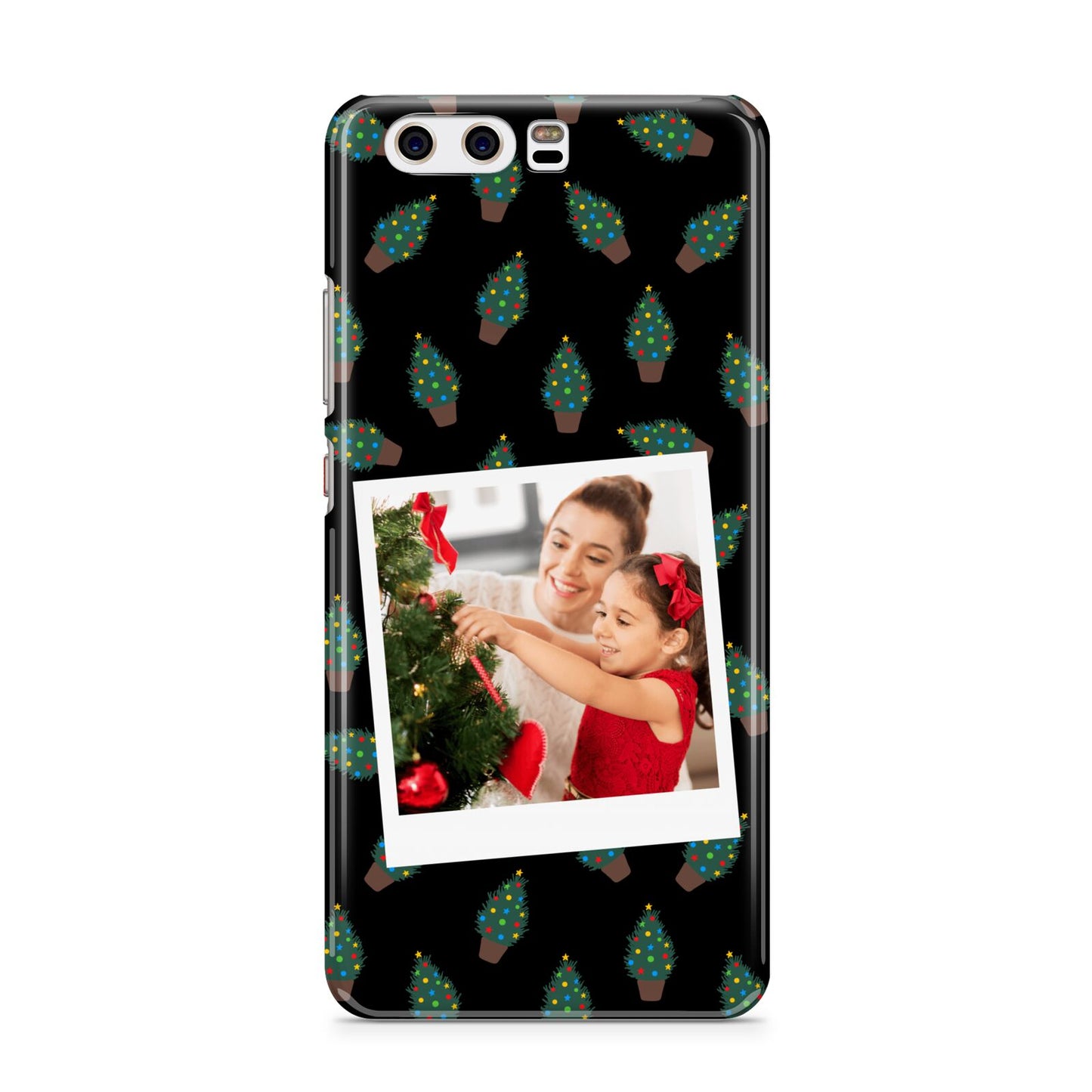 Christmas Tree Polaroid Photo Huawei P10 Phone Case