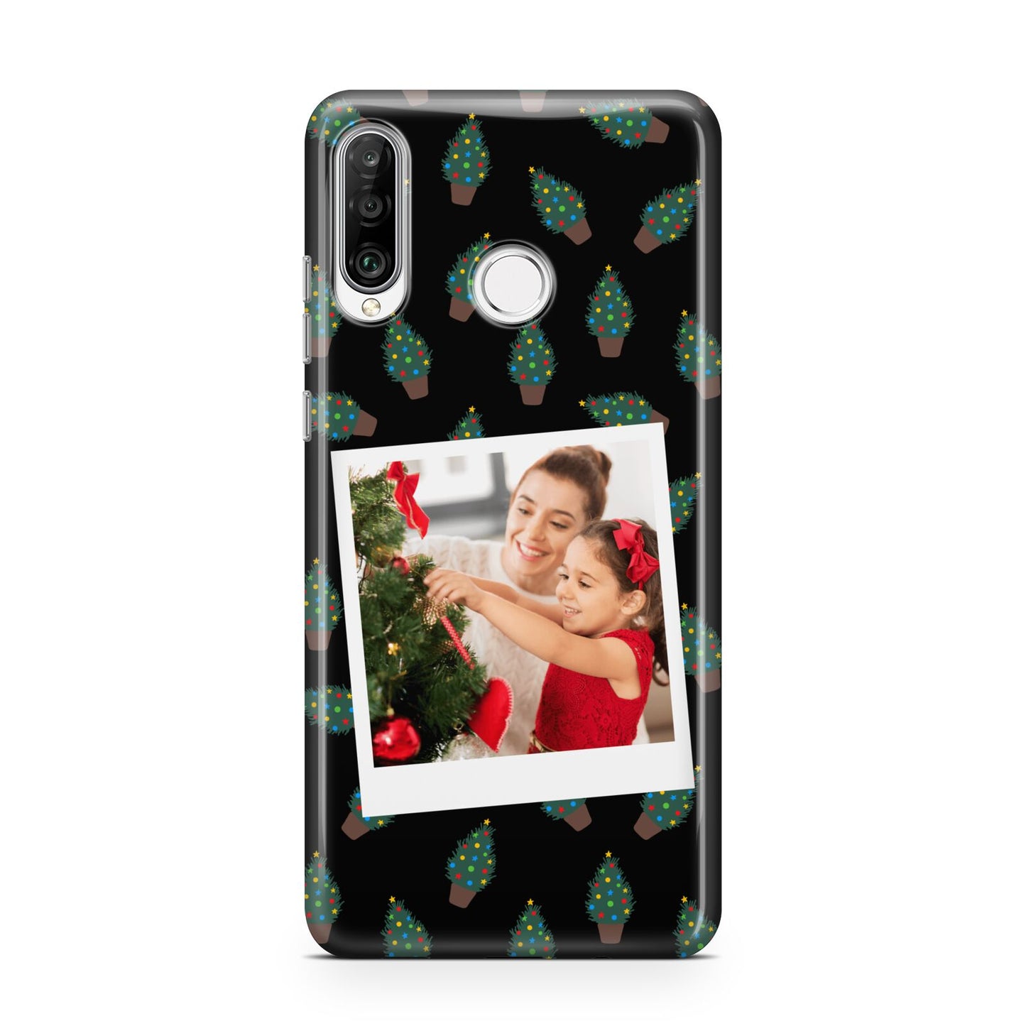 Christmas Tree Polaroid Photo Huawei P30 Lite Phone Case