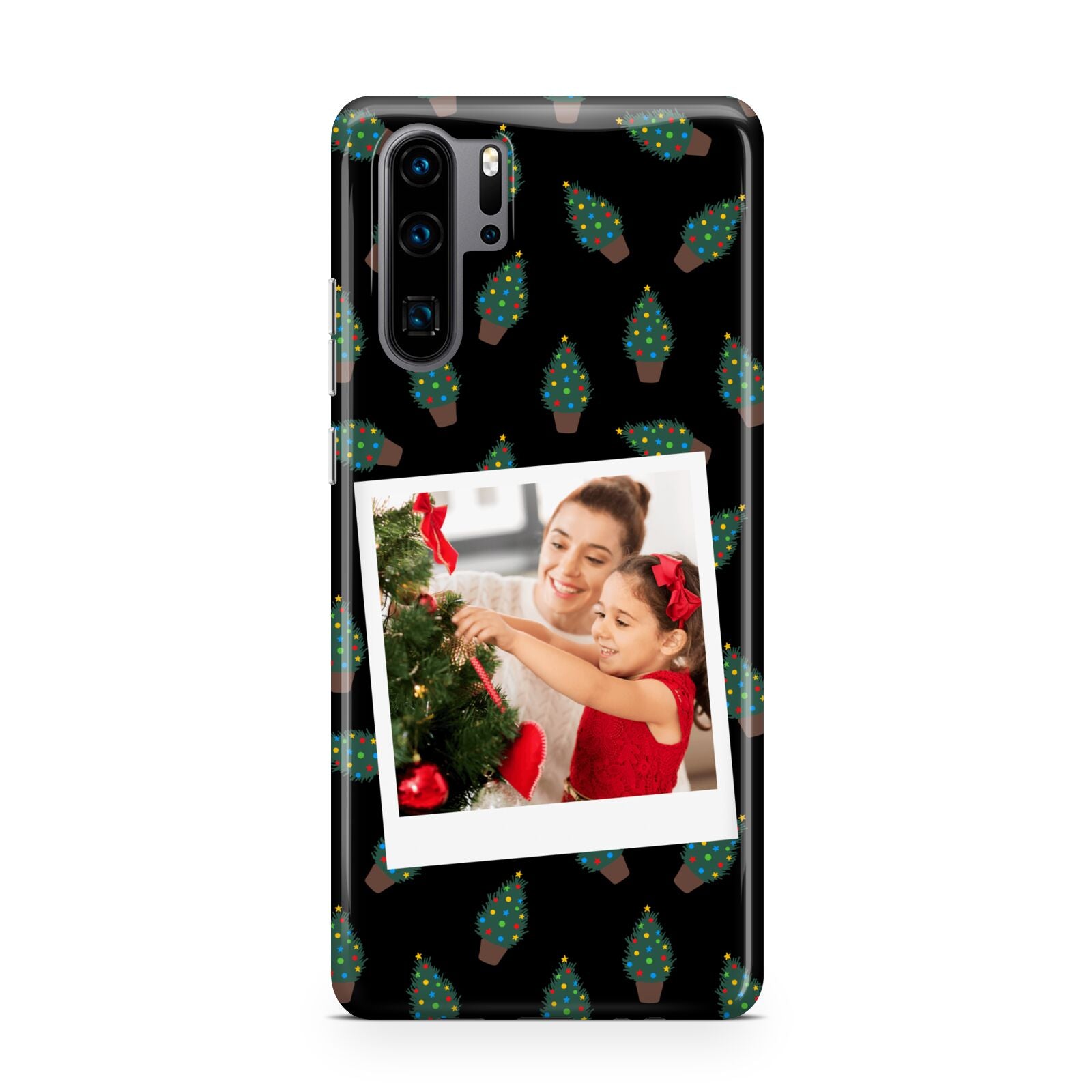 Christmas Tree Polaroid Photo Huawei P30 Pro Phone Case