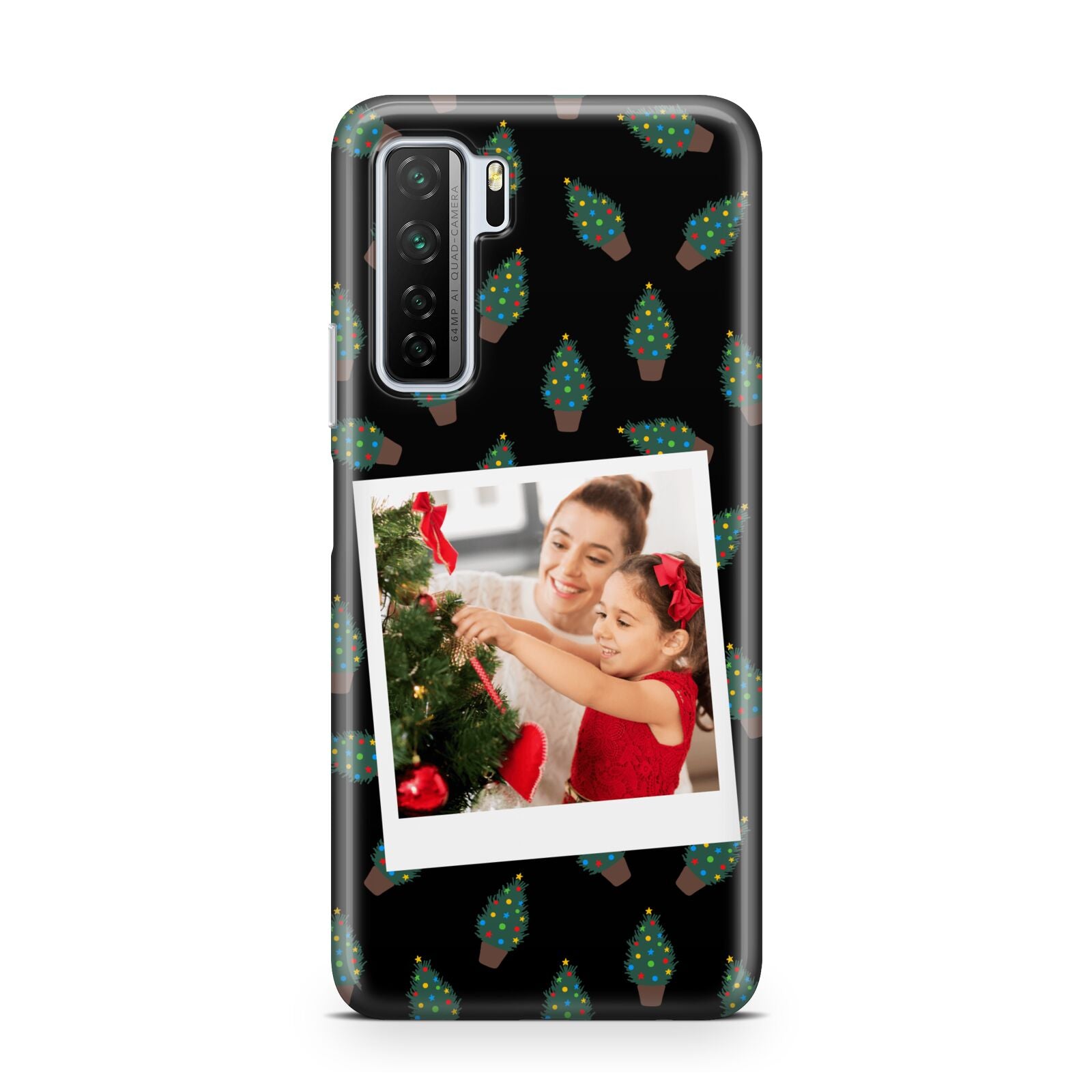 Christmas Tree Polaroid Photo Huawei P40 Lite 5G Phone Case