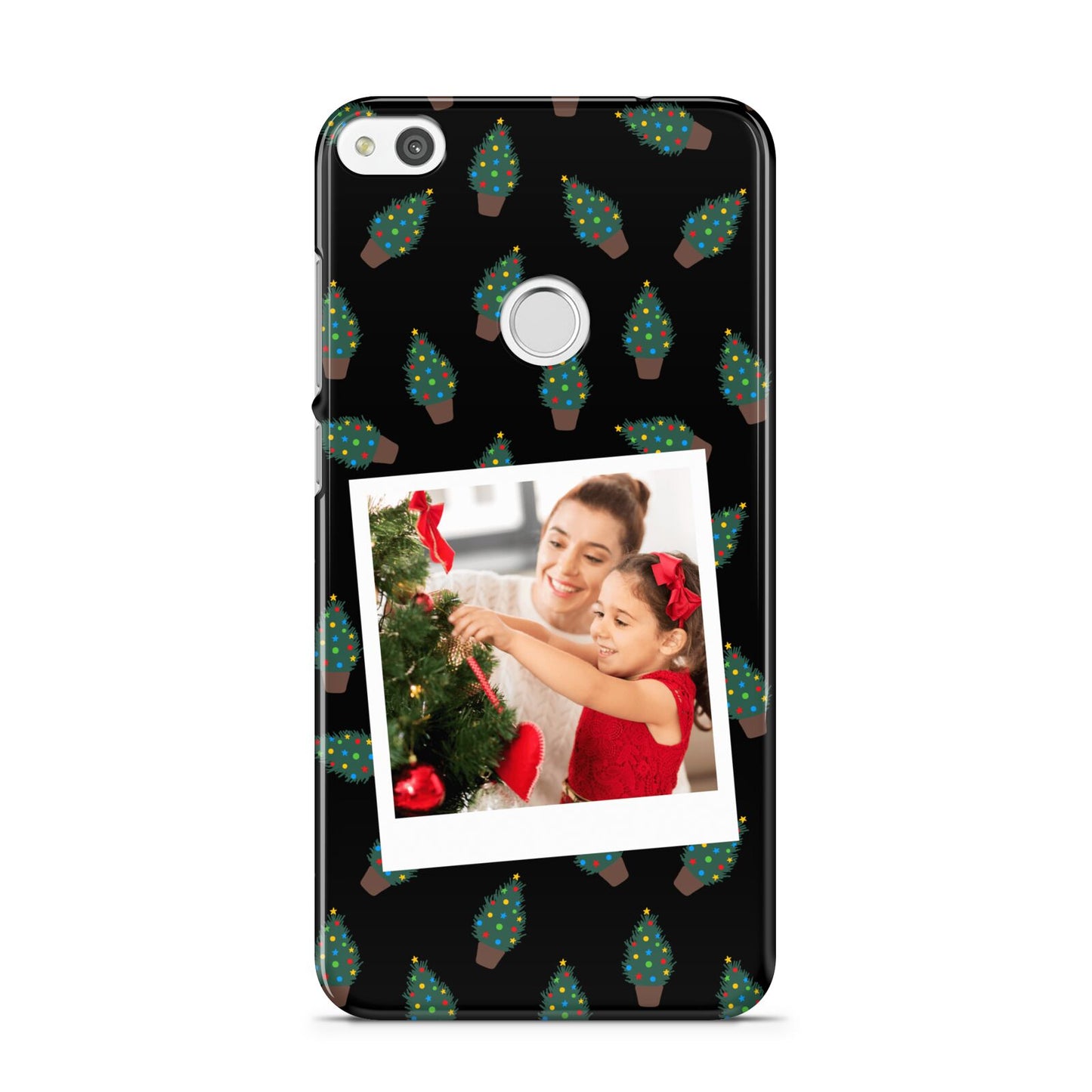 Christmas Tree Polaroid Photo Huawei P8 Lite Case