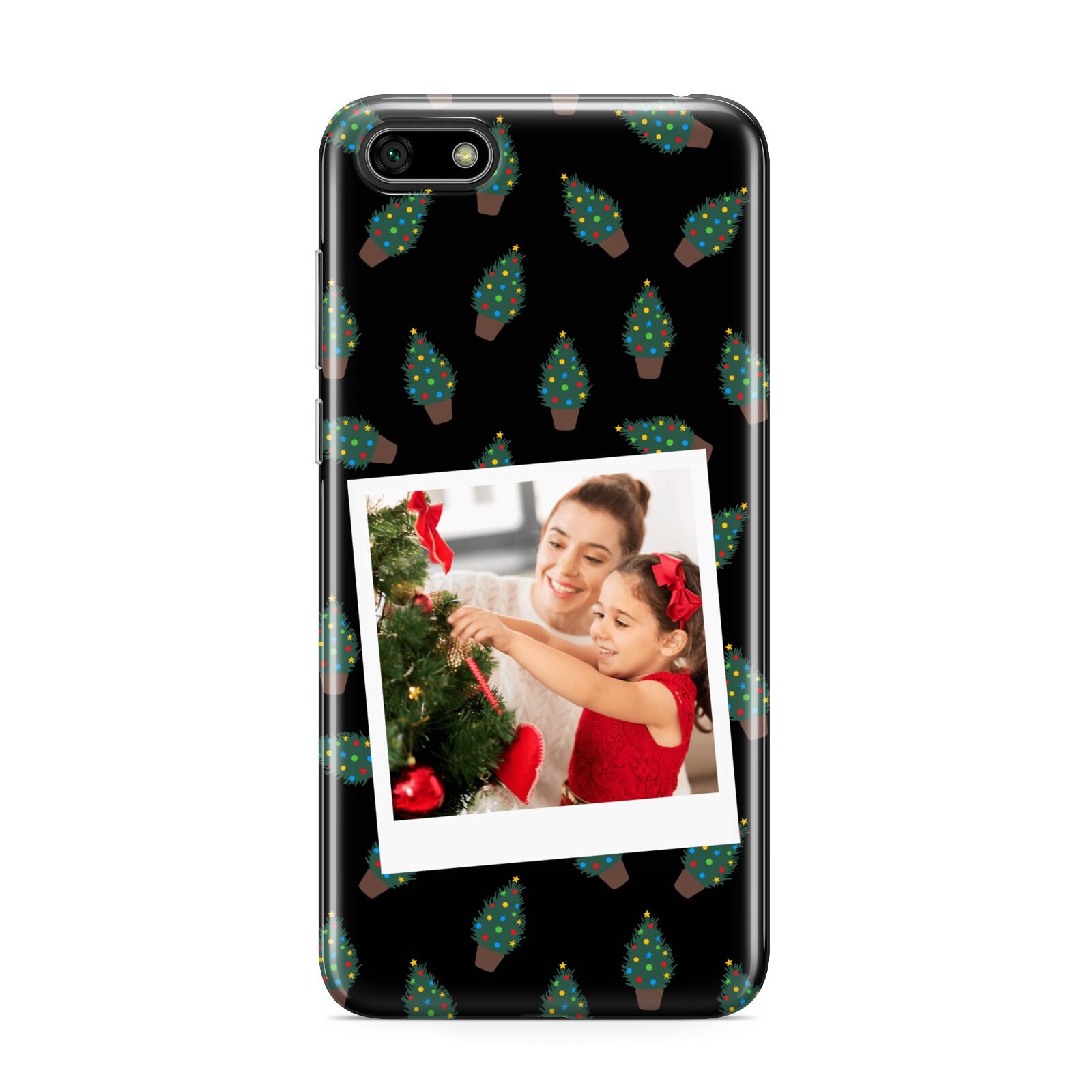 Christmas Tree Polaroid Photo Huawei Y5 Prime 2018 Phone Case