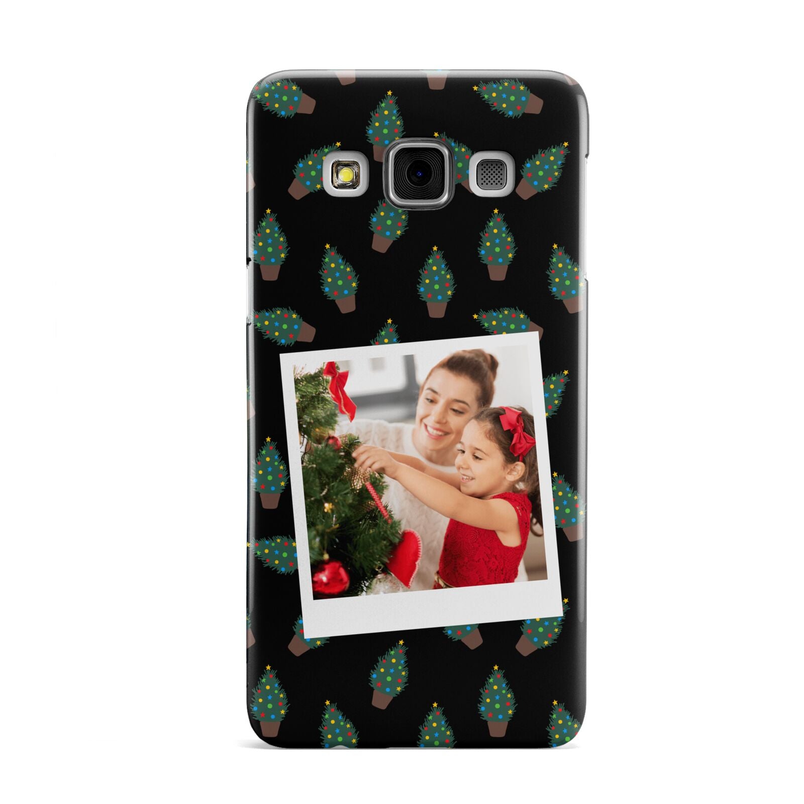 Christmas Tree Polaroid Photo Samsung Galaxy A3 Case