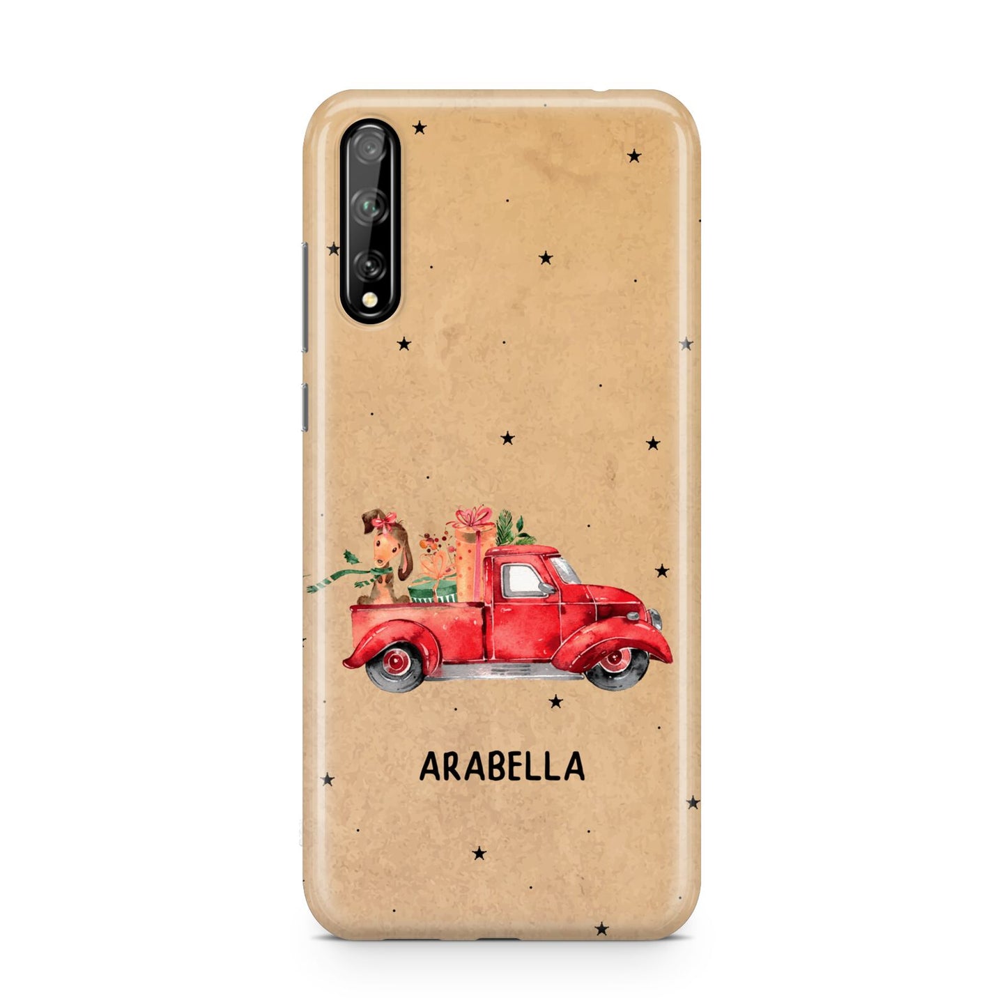 Christmas Truck Personalised Huawei Enjoy 10s Phone Case