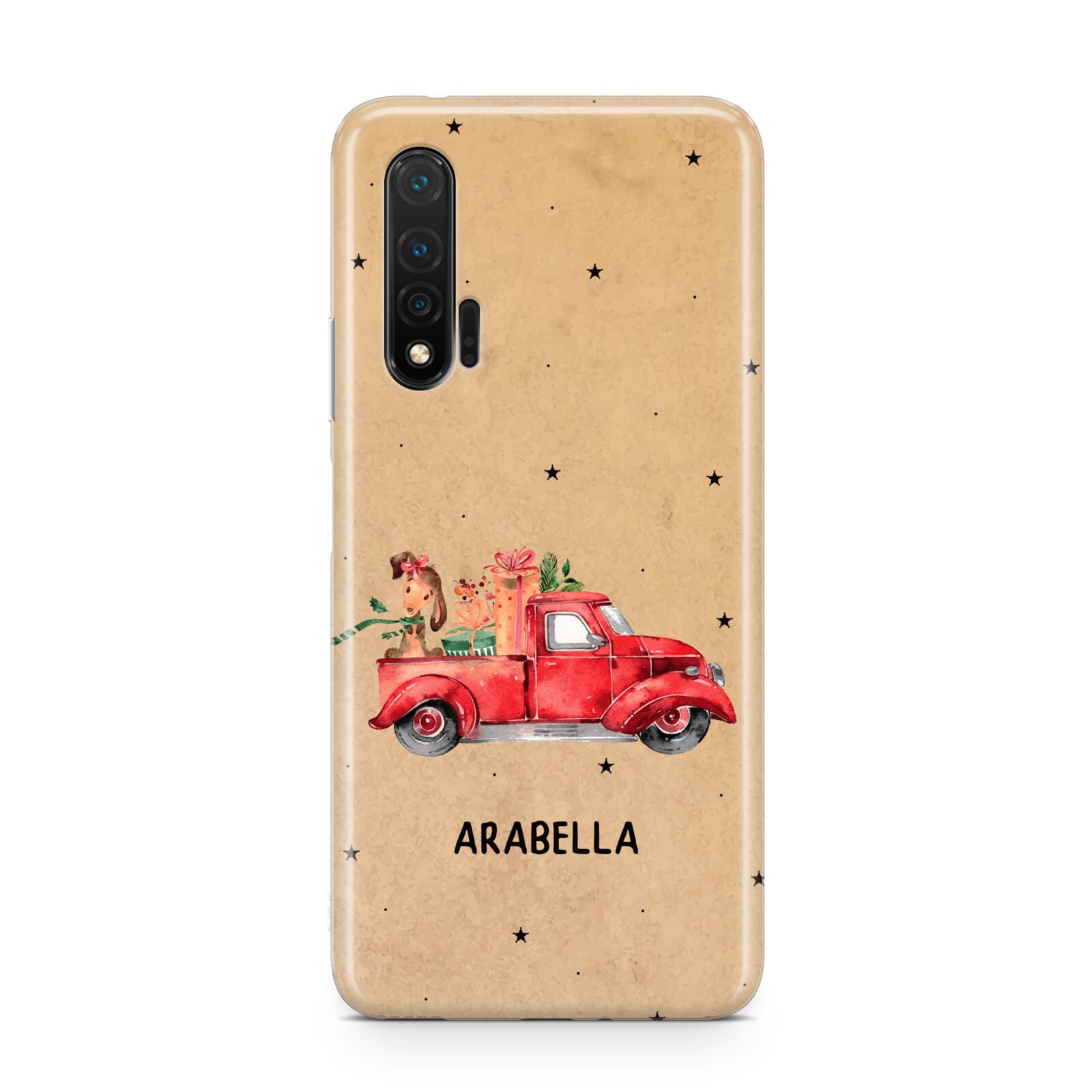 Christmas Truck Personalised Huawei Nova 6 Phone Case