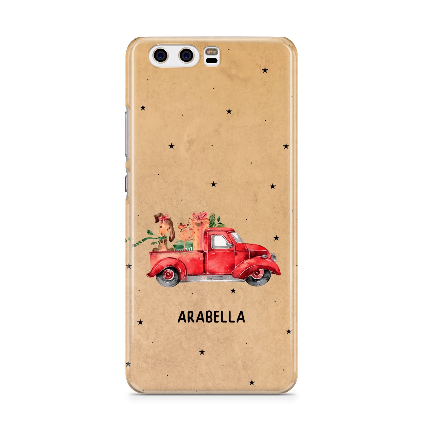 Christmas Truck Personalised Huawei P10 Phone Case