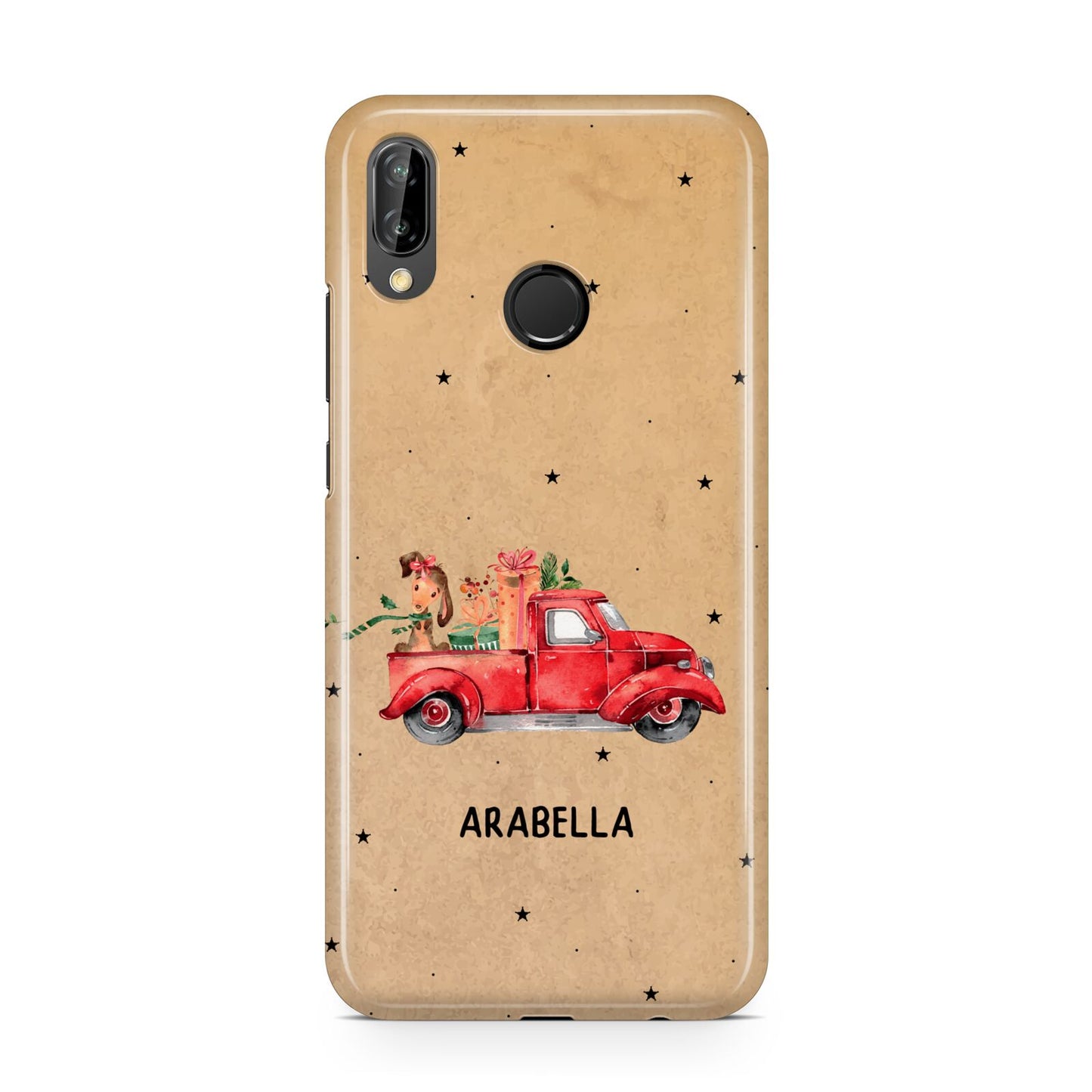 Christmas Truck Personalised Huawei P20 Lite Phone Case