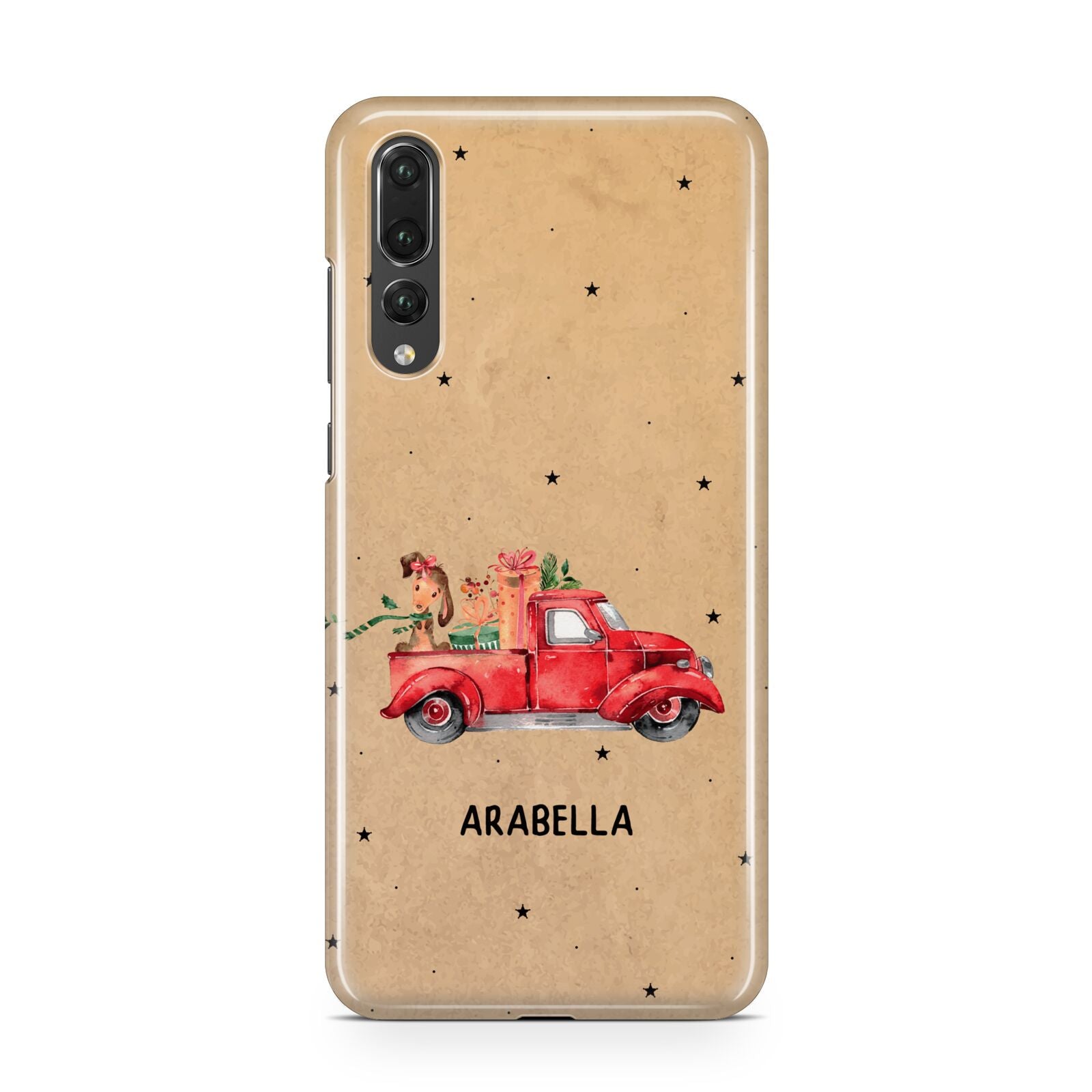 Christmas Truck Personalised Huawei P20 Pro Phone Case