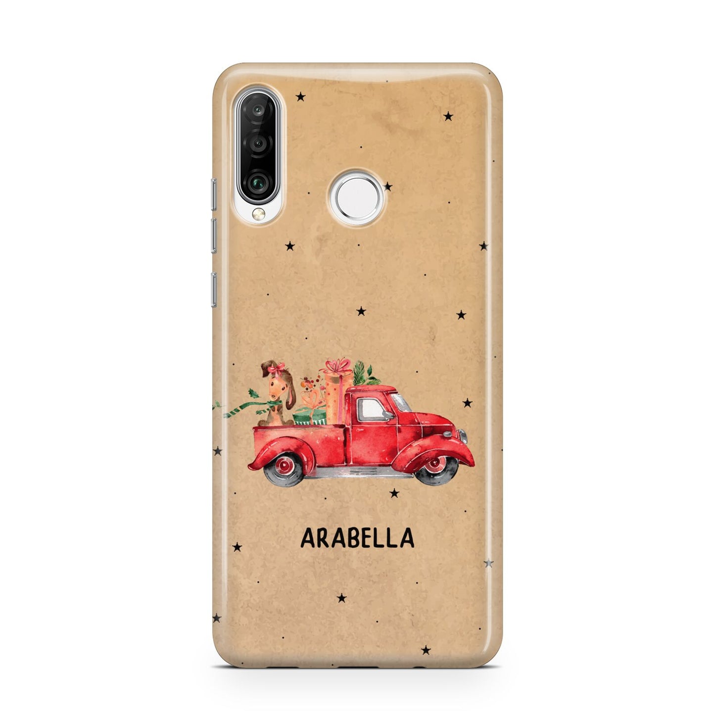 Christmas Truck Personalised Huawei P30 Lite Phone Case