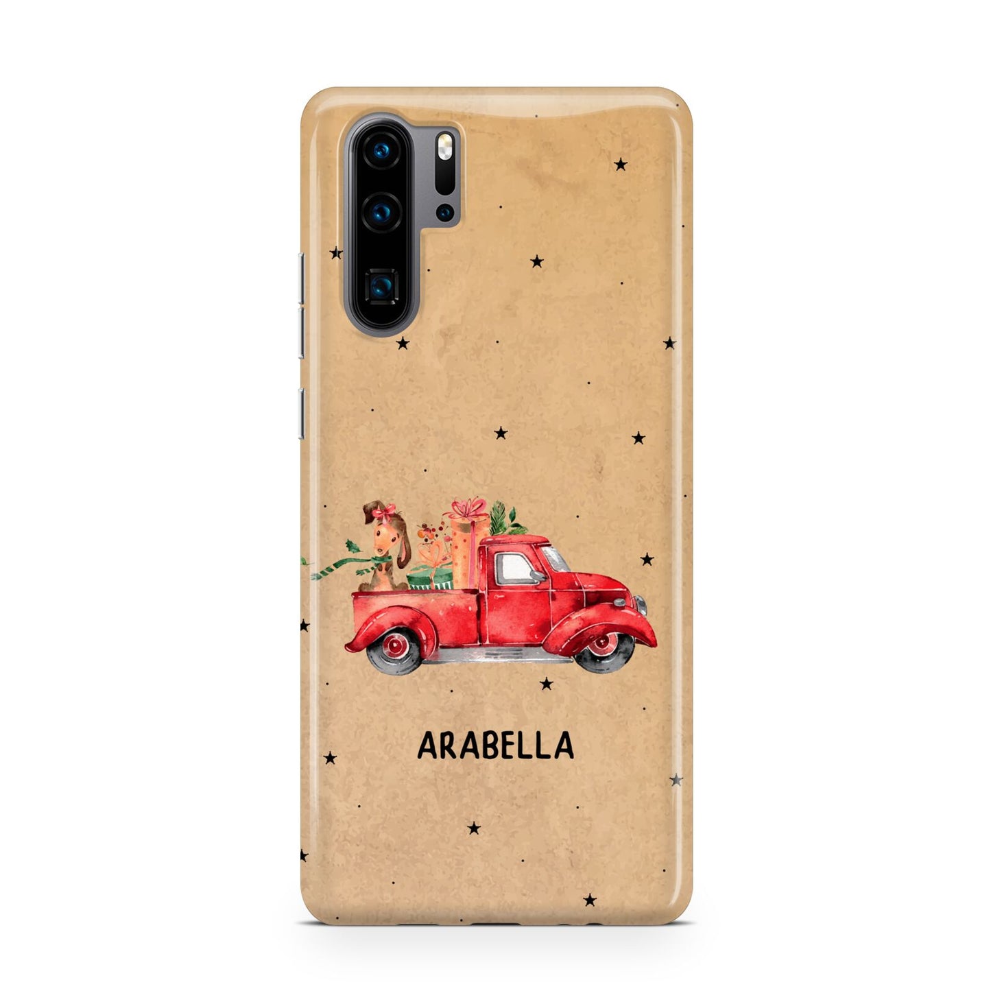 Christmas Truck Personalised Huawei P30 Pro Phone Case