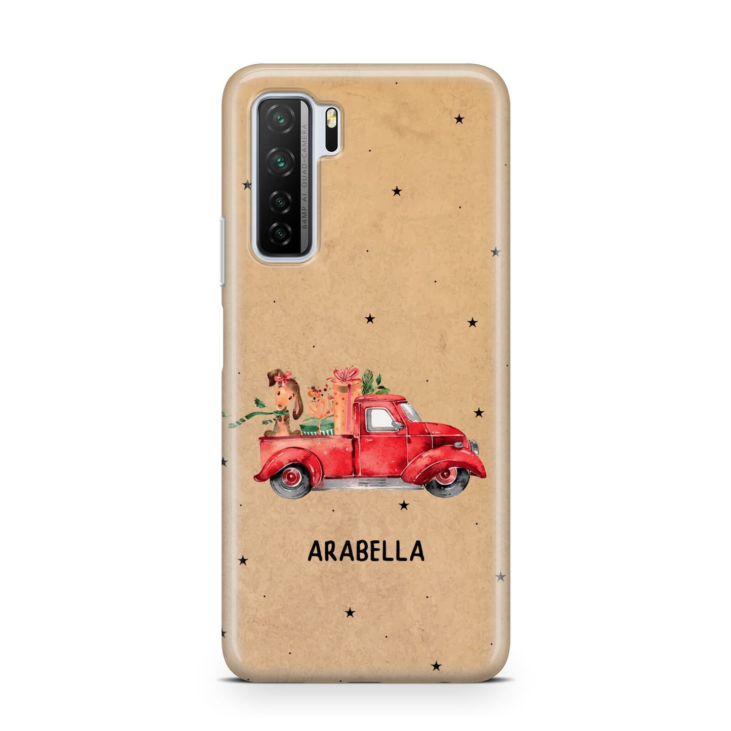 Christmas Truck Personalised Huawei P40 Lite 5G Phone Case