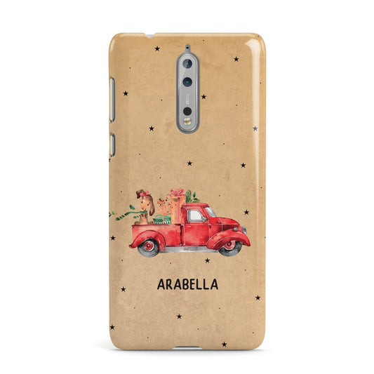 Christmas Truck Personalised Nokia Case