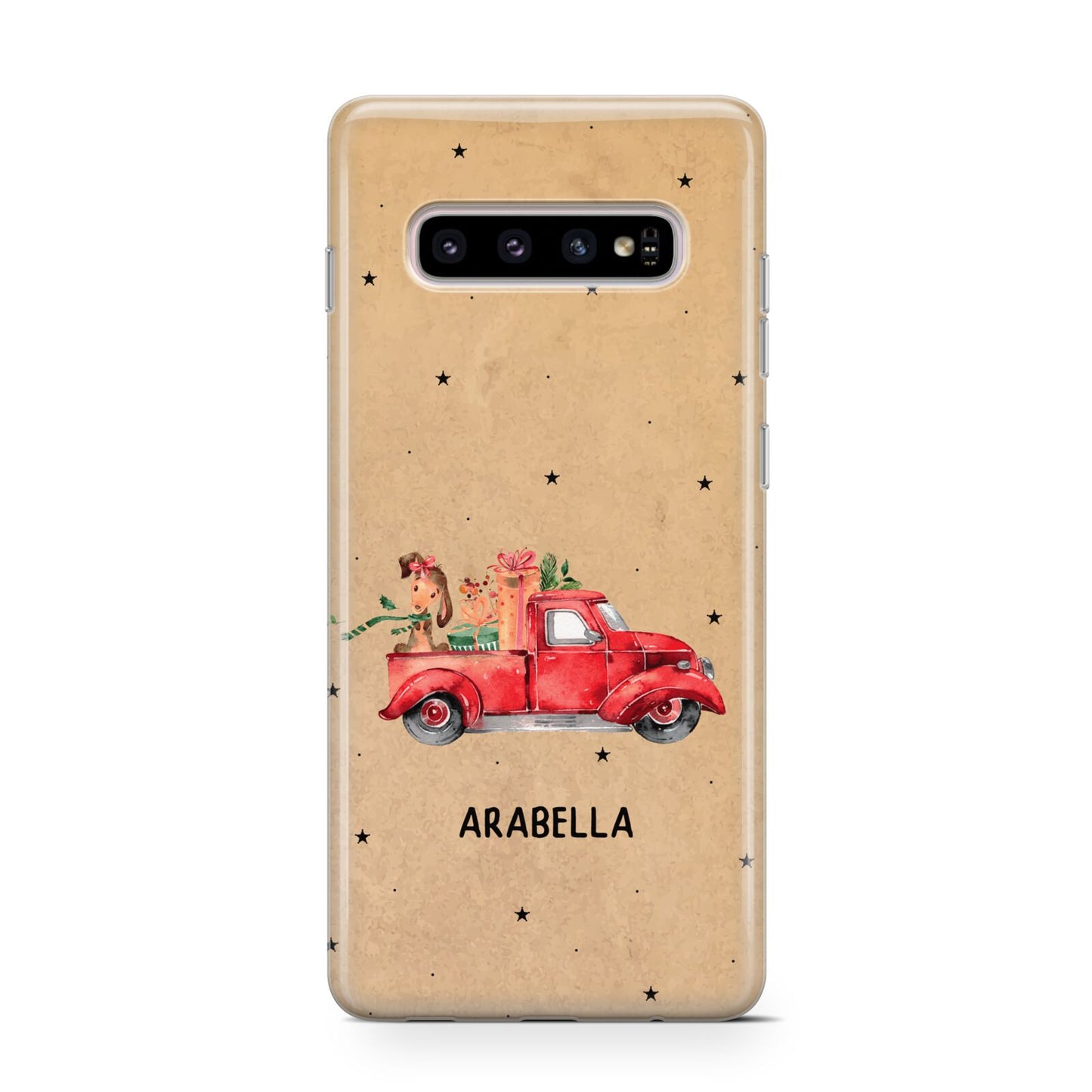 Christmas Truck Personalised Protective Samsung Galaxy Case